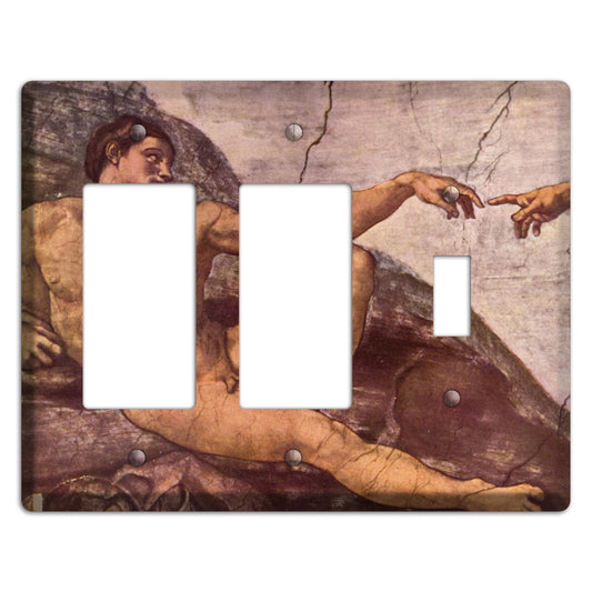 Michelangelo 2 2 Rocker / Toggle Wallplate