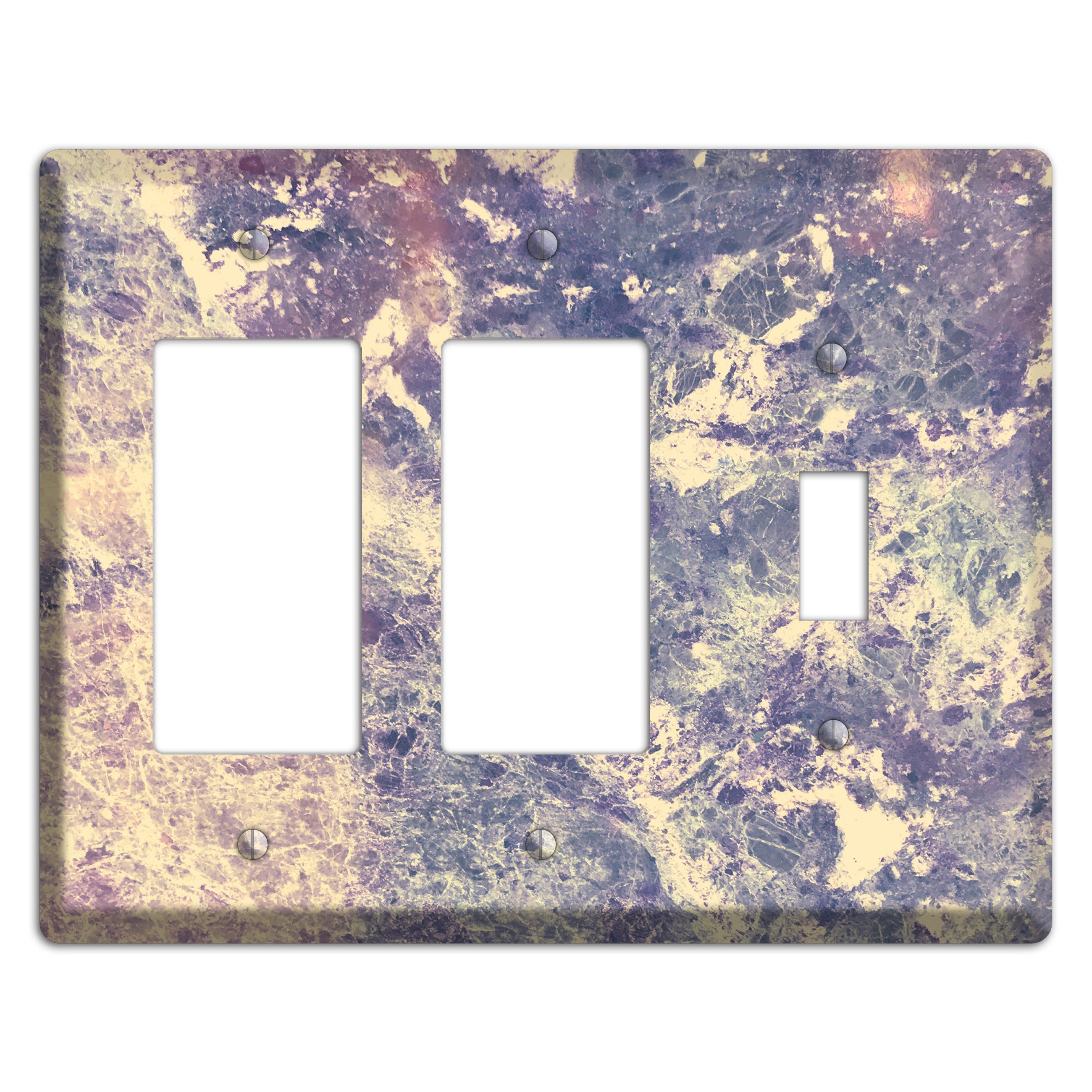 Manatee Marble 2 Rocker / Toggle Wallplate
