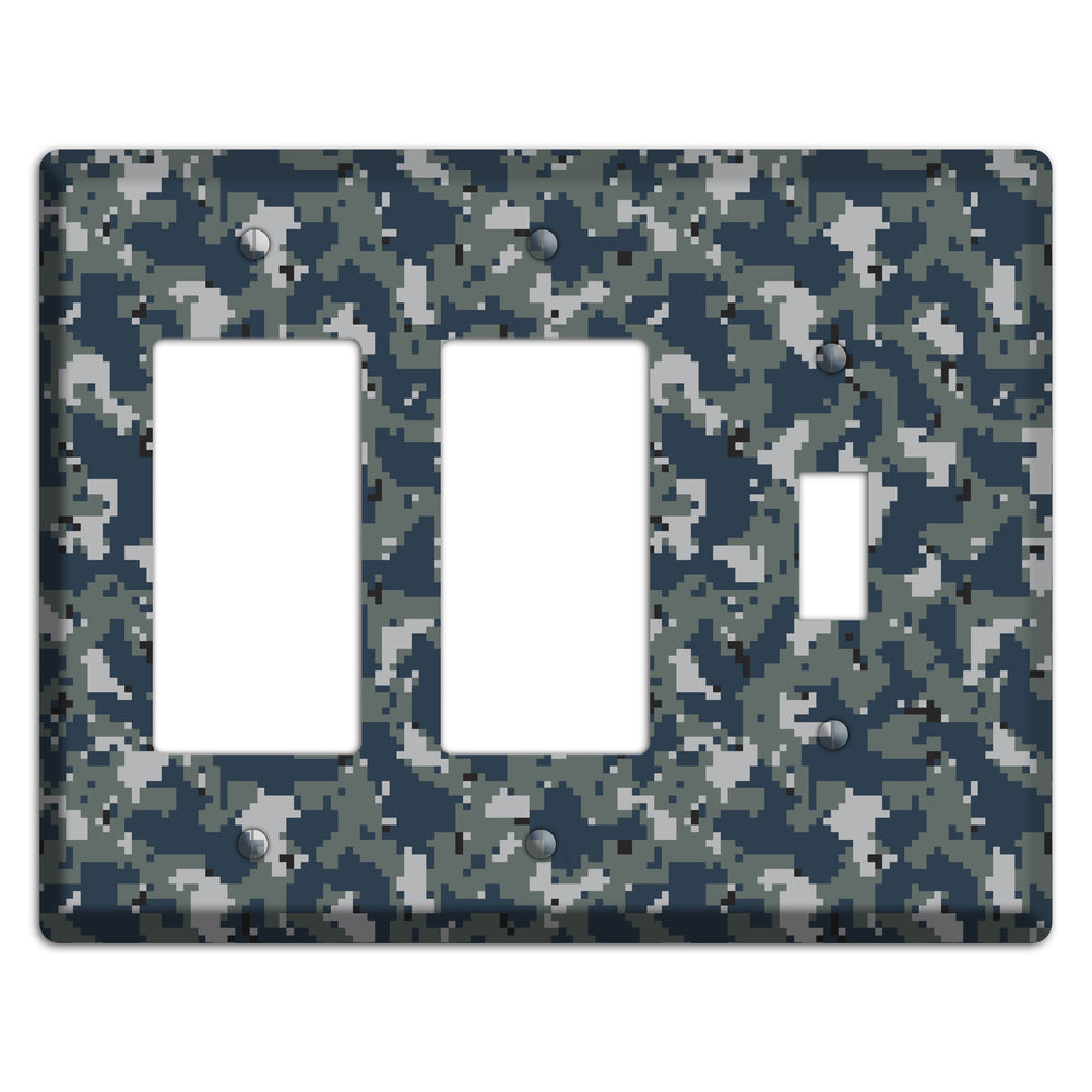 Navy 2007 Camo 2 Rocker / Toggle Wallplate