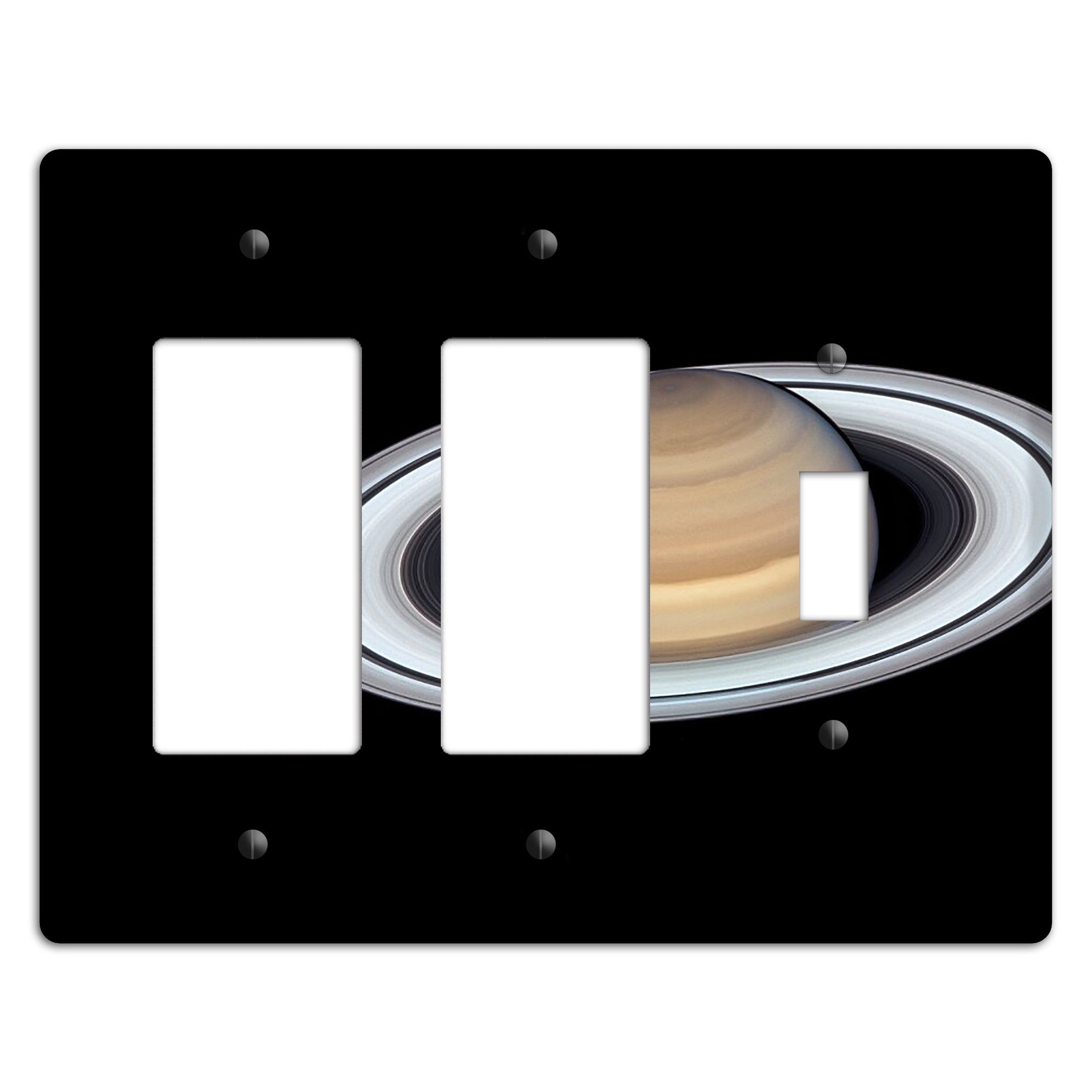 Saturn 2 Rocker / Toggle Wallplate