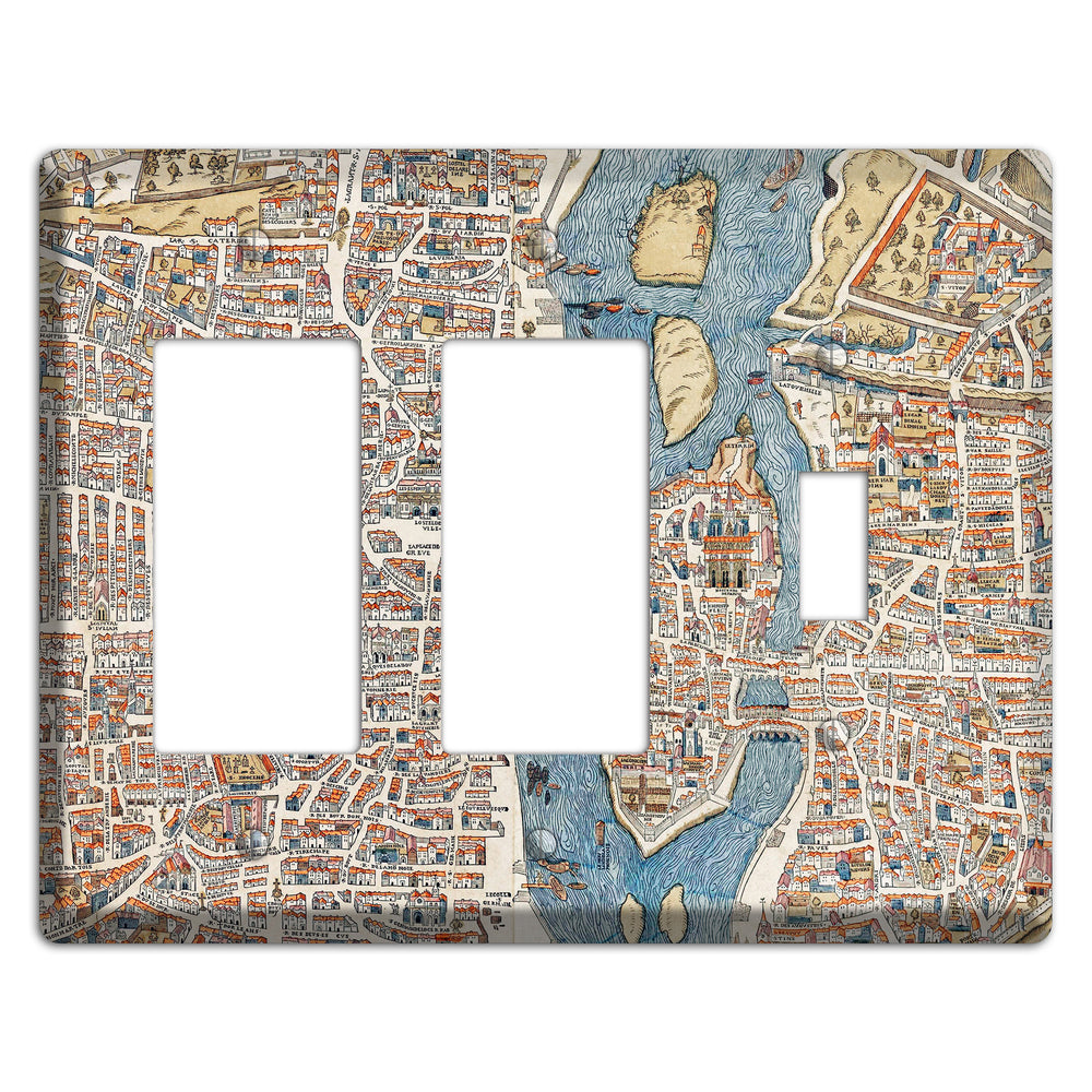 Aerial View 2 Rocker / Toggle Wallplate