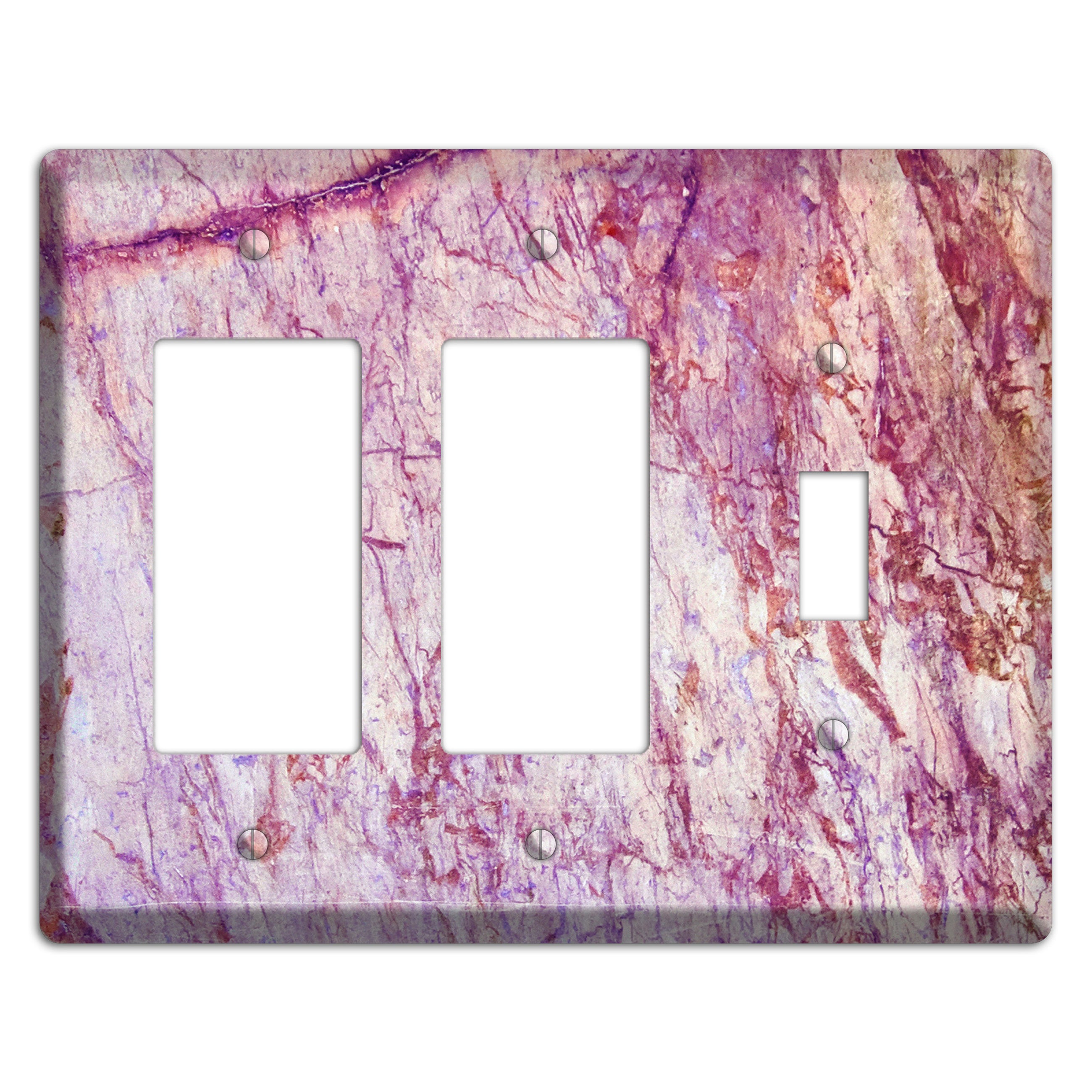 Maverick Marble 2 Rocker / Toggle Wallplate