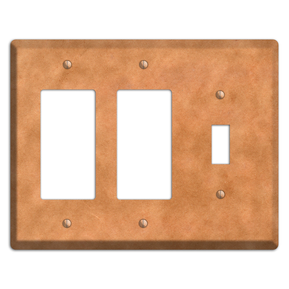 Aged Paper 8 2 Rocker / Toggle Wallplate