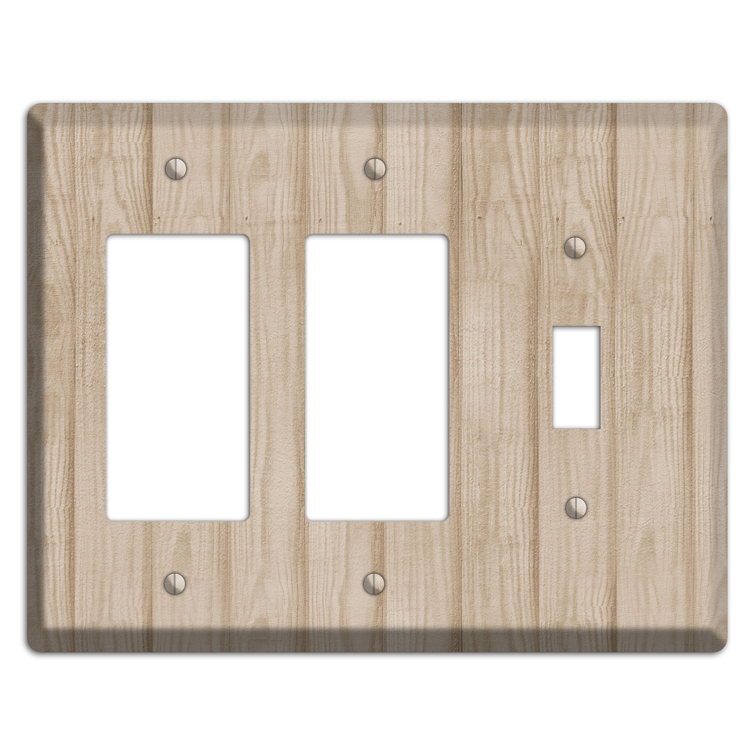 Indian Khaki Neutral Texture 2 Rocker / Toggle Wallplate