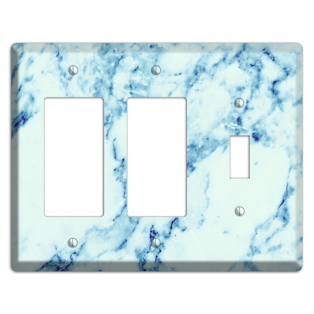 Polar Marble 2 Rocker / Toggle Wallplate