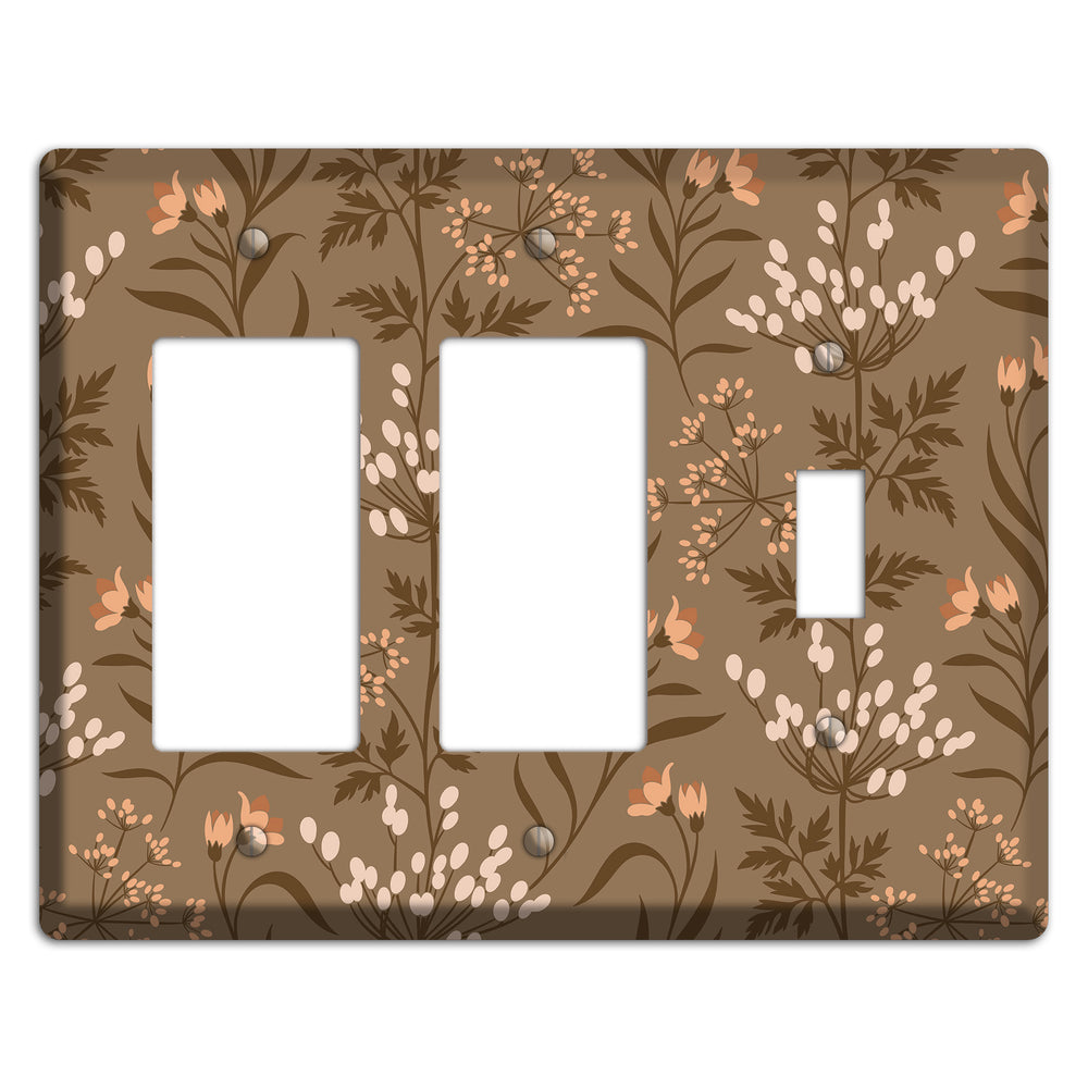 Fall Floral 2 2 Rocker / Toggle Wallplate