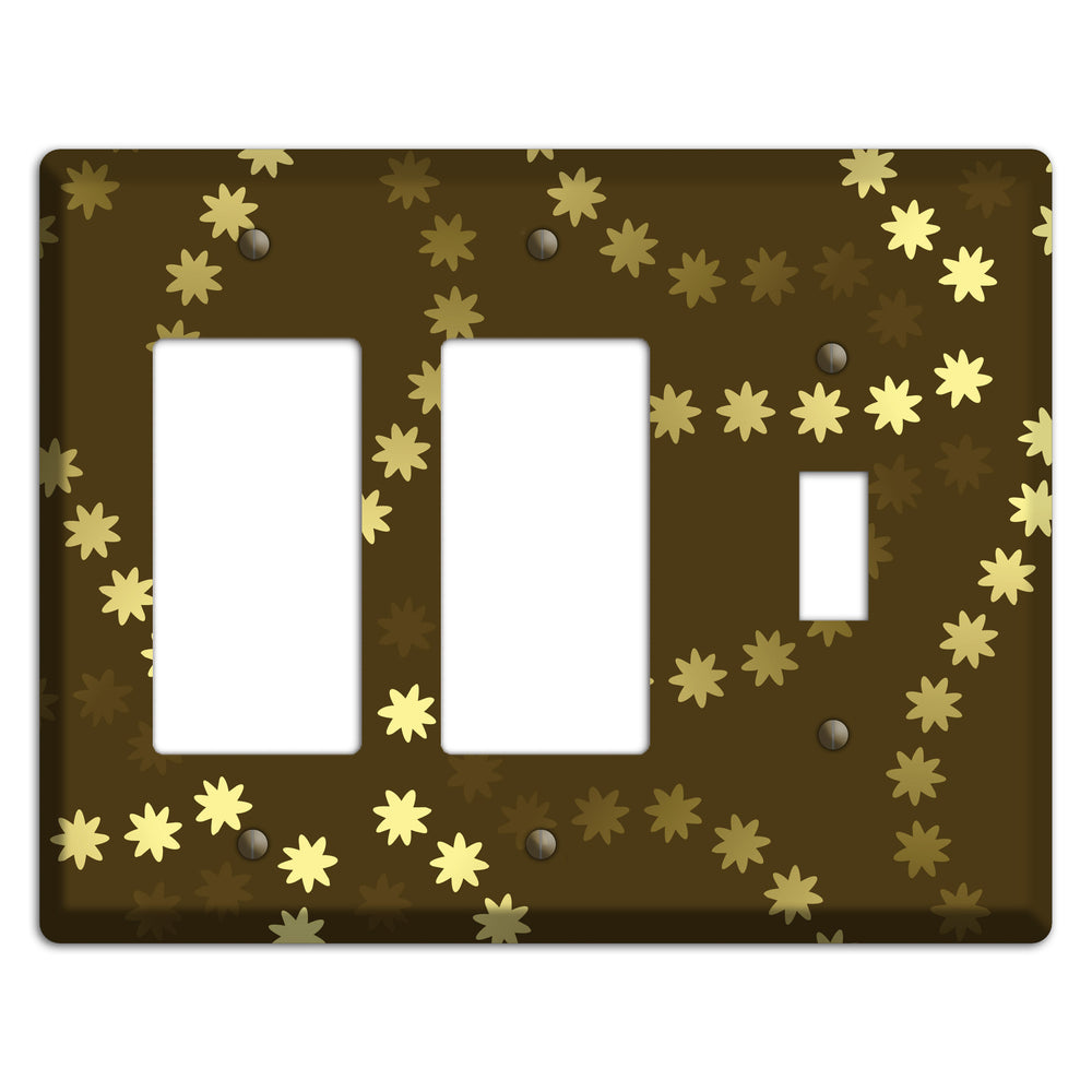 Multi Olive Constellation 2 Rocker / Toggle Wallplate
