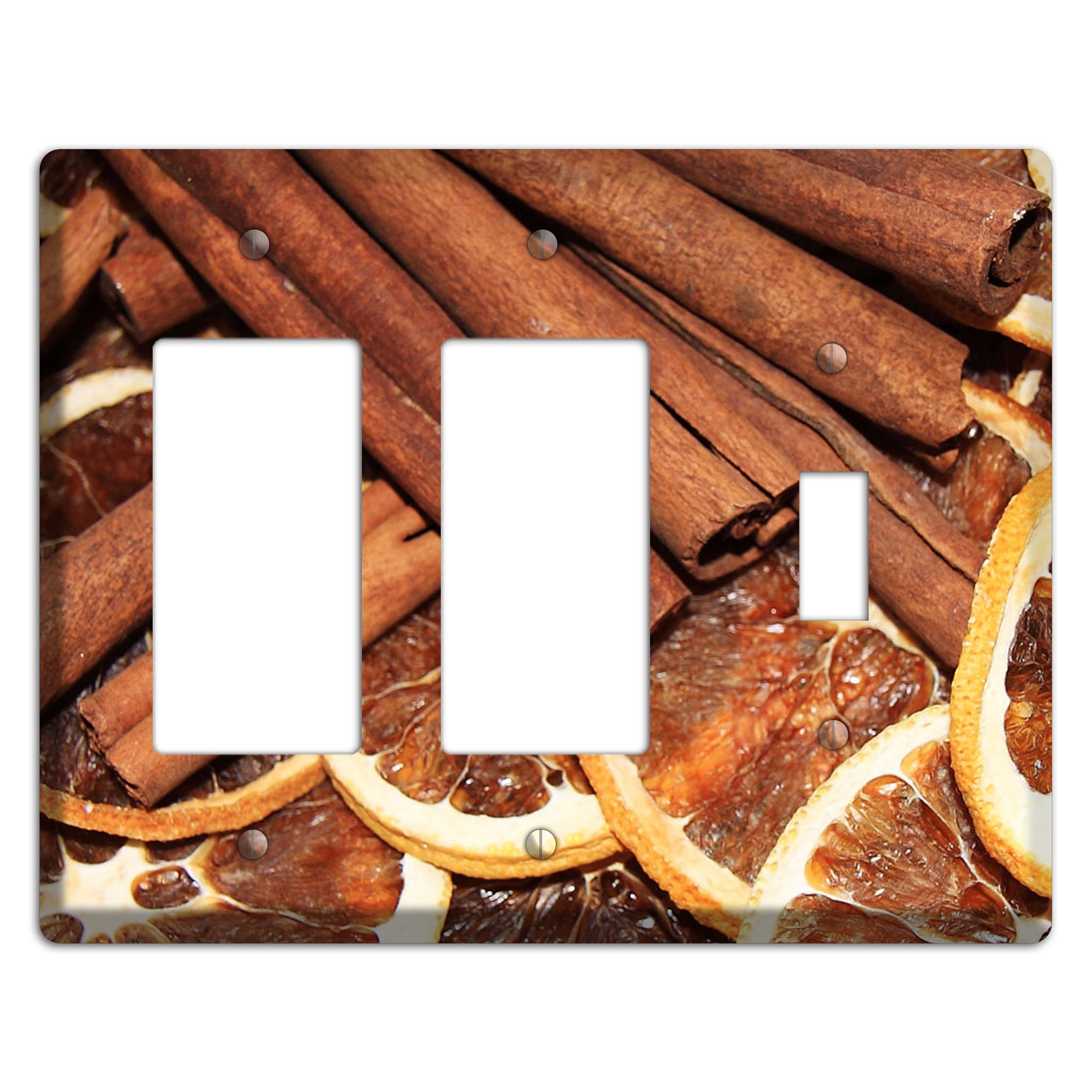 Cinnamon 2 Rocker / Toggle Wallplate