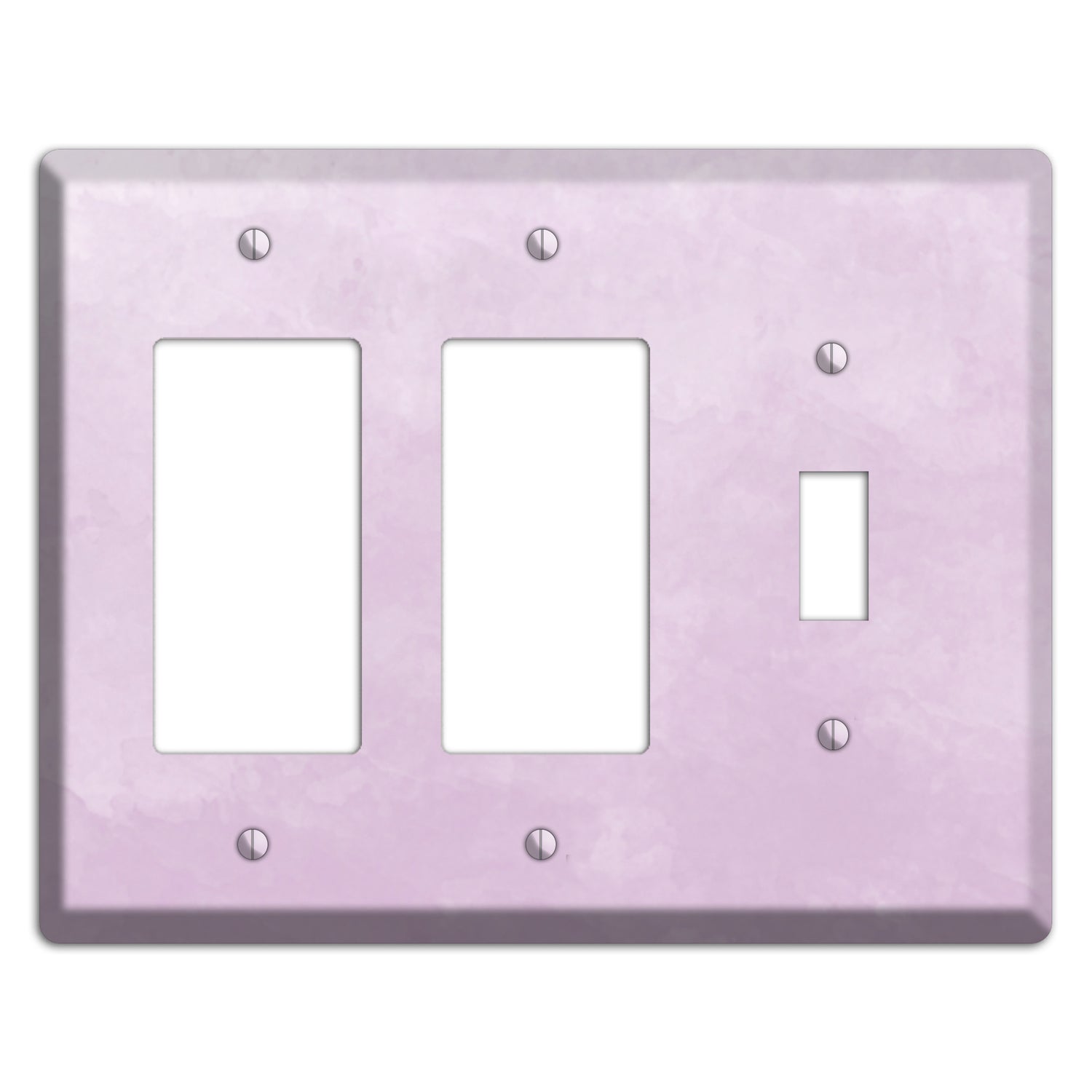 Lilac Ombre 2 Rocker / Toggle Wallplate