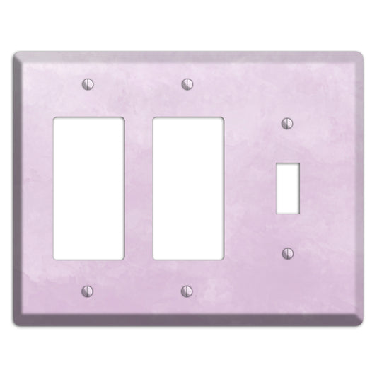 Lilac Ombre 2 Rocker / Toggle Wallplate