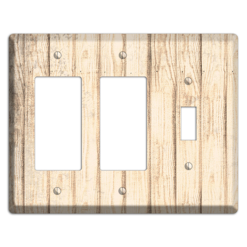 Sidecar Weathered Wood 2 Rocker / Toggle Wallplate