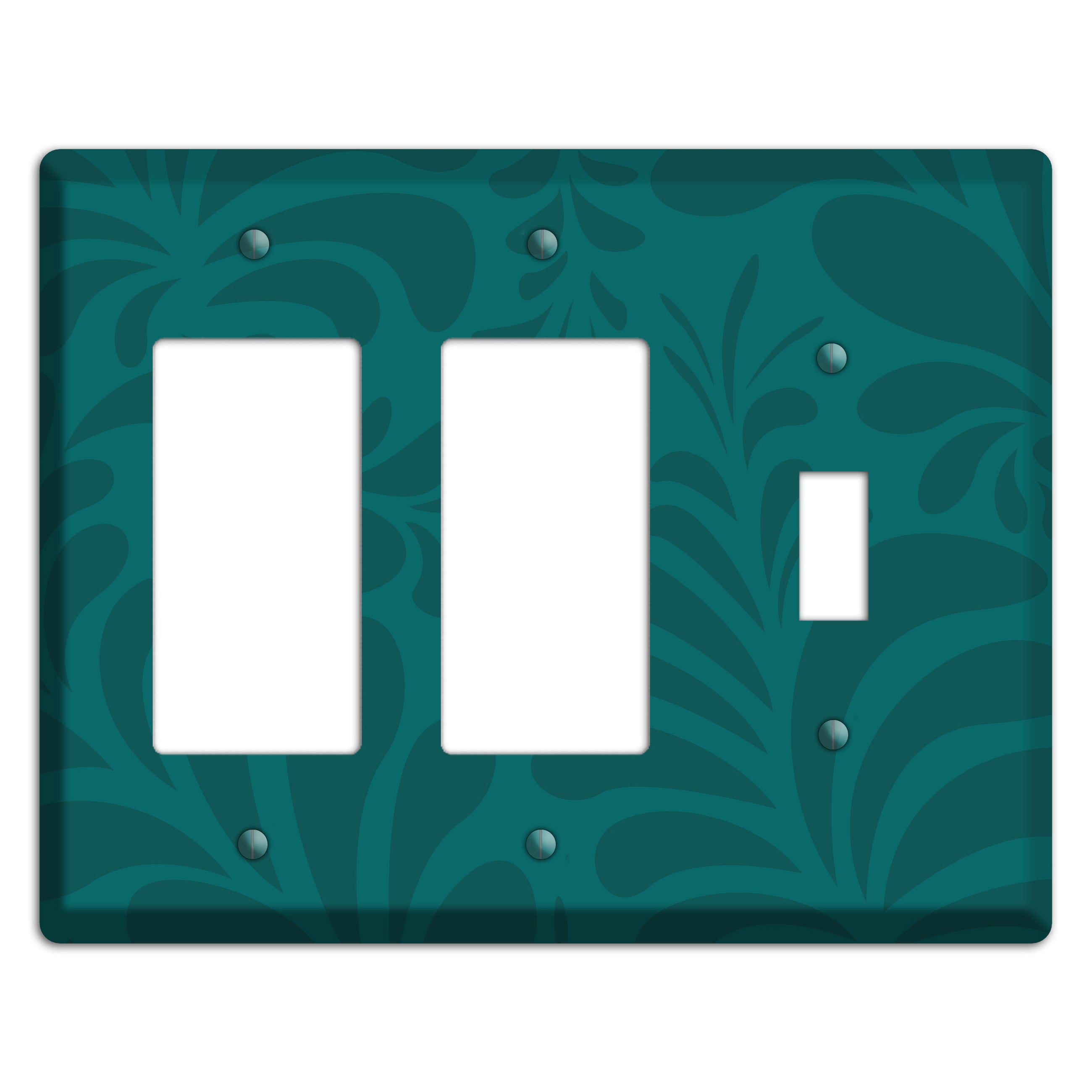 Jade Herati 2 Rocker / Toggle Wallplate