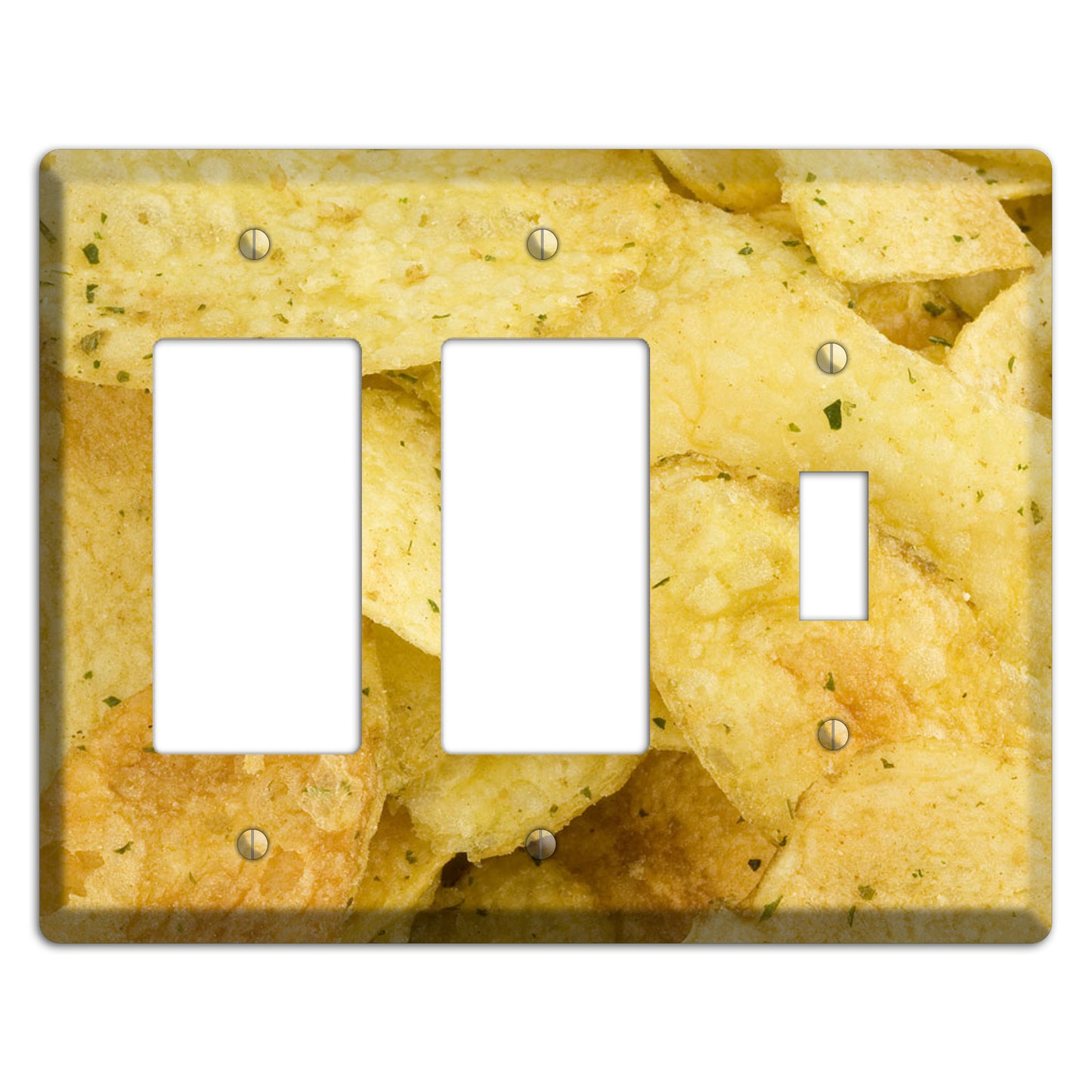 Chips 2 Rocker / Toggle Wallplate
