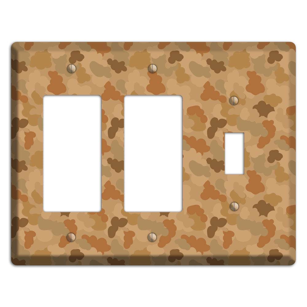 Clouds Camo 2 Rocker / Toggle Wallplate