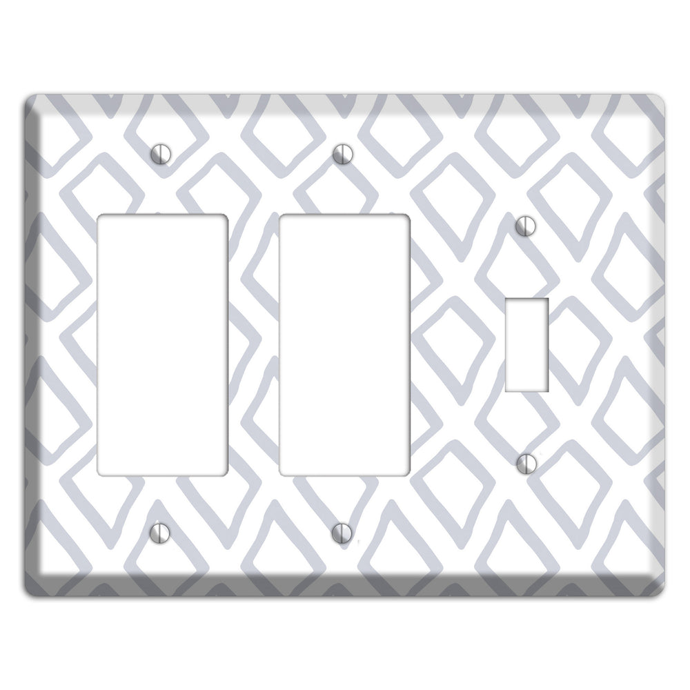 Abstract 29 2 Rocker / Toggle Wallplate
