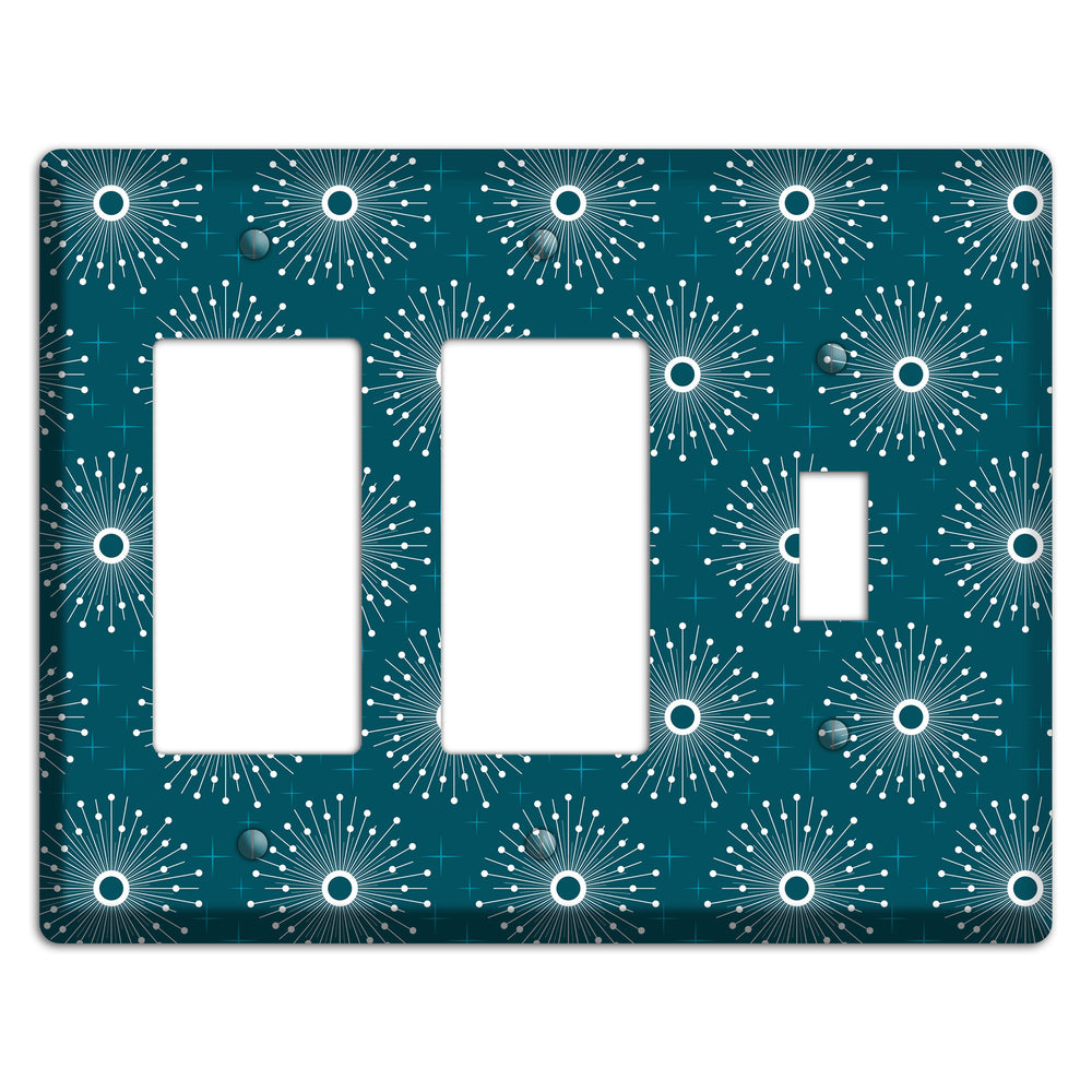 Star Burst 2 Rocker / Toggle Wallplate