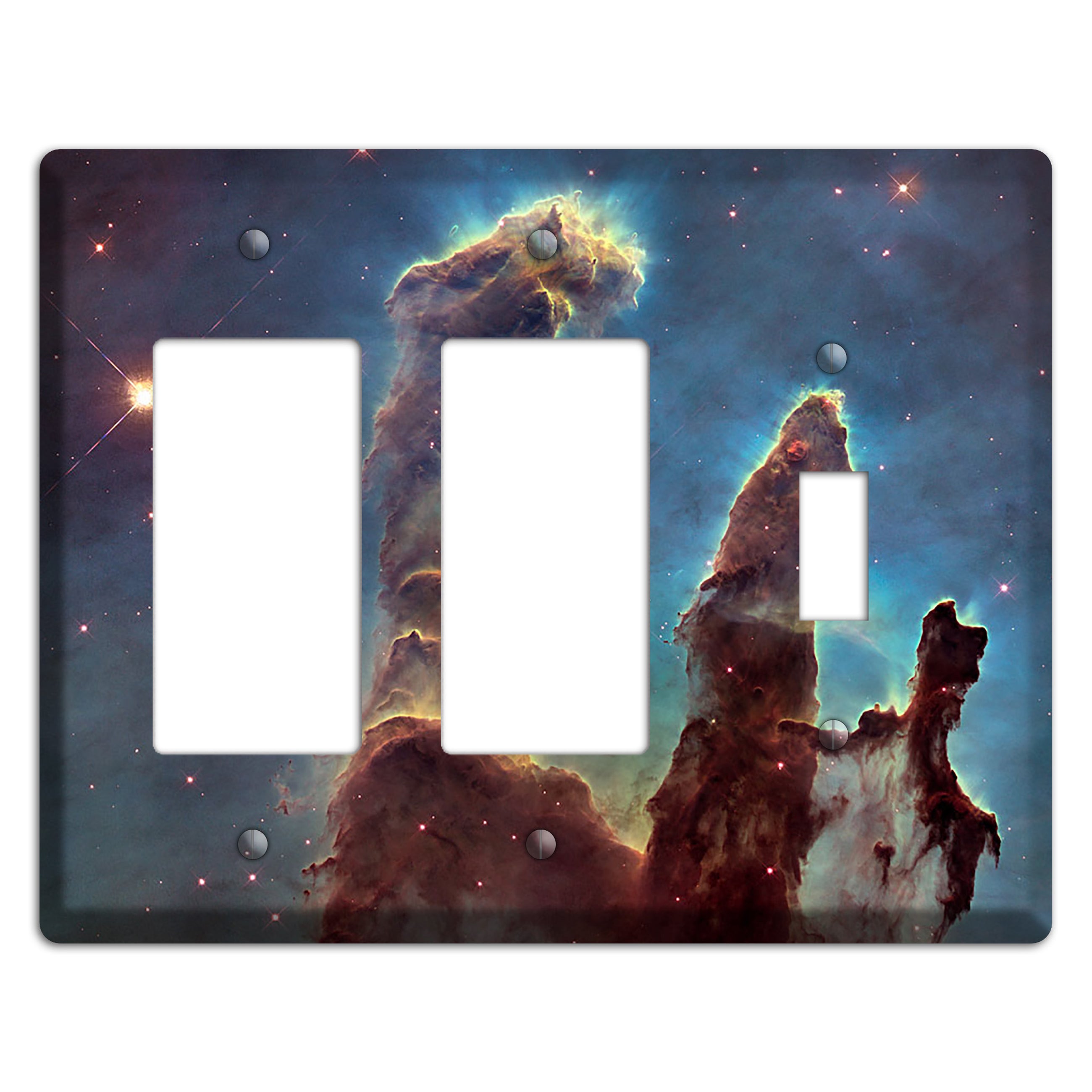 Pillars of Creation 2 Rocker / Toggle Wallplate