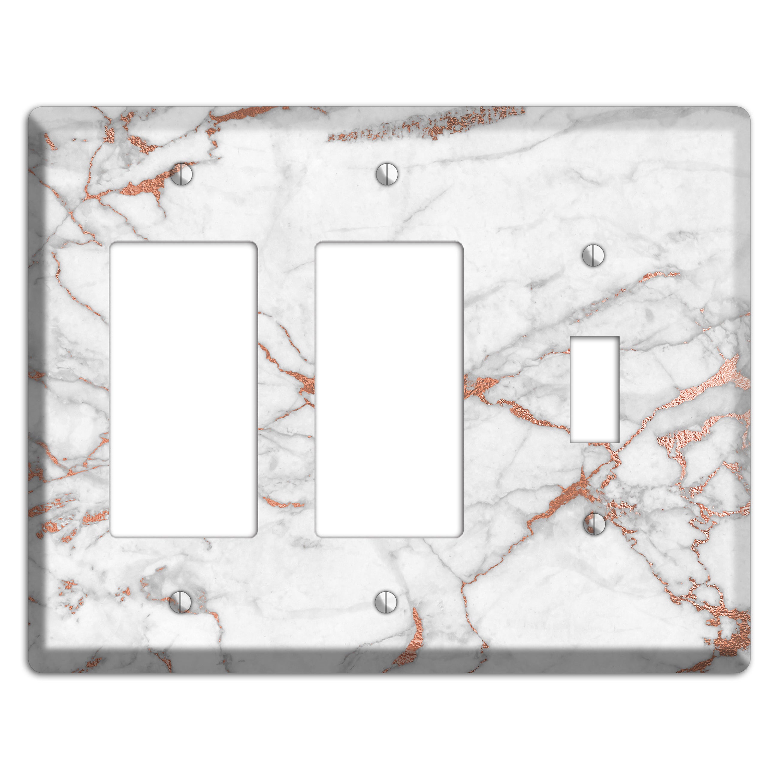 Copperfield Copper 2 Rocker / Toggle Wallplate