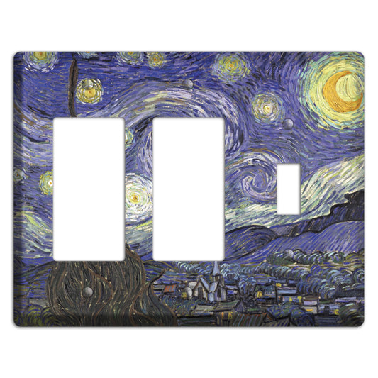 Vincent Van Gogh 4 2 Rocker / Toggle Wallplate