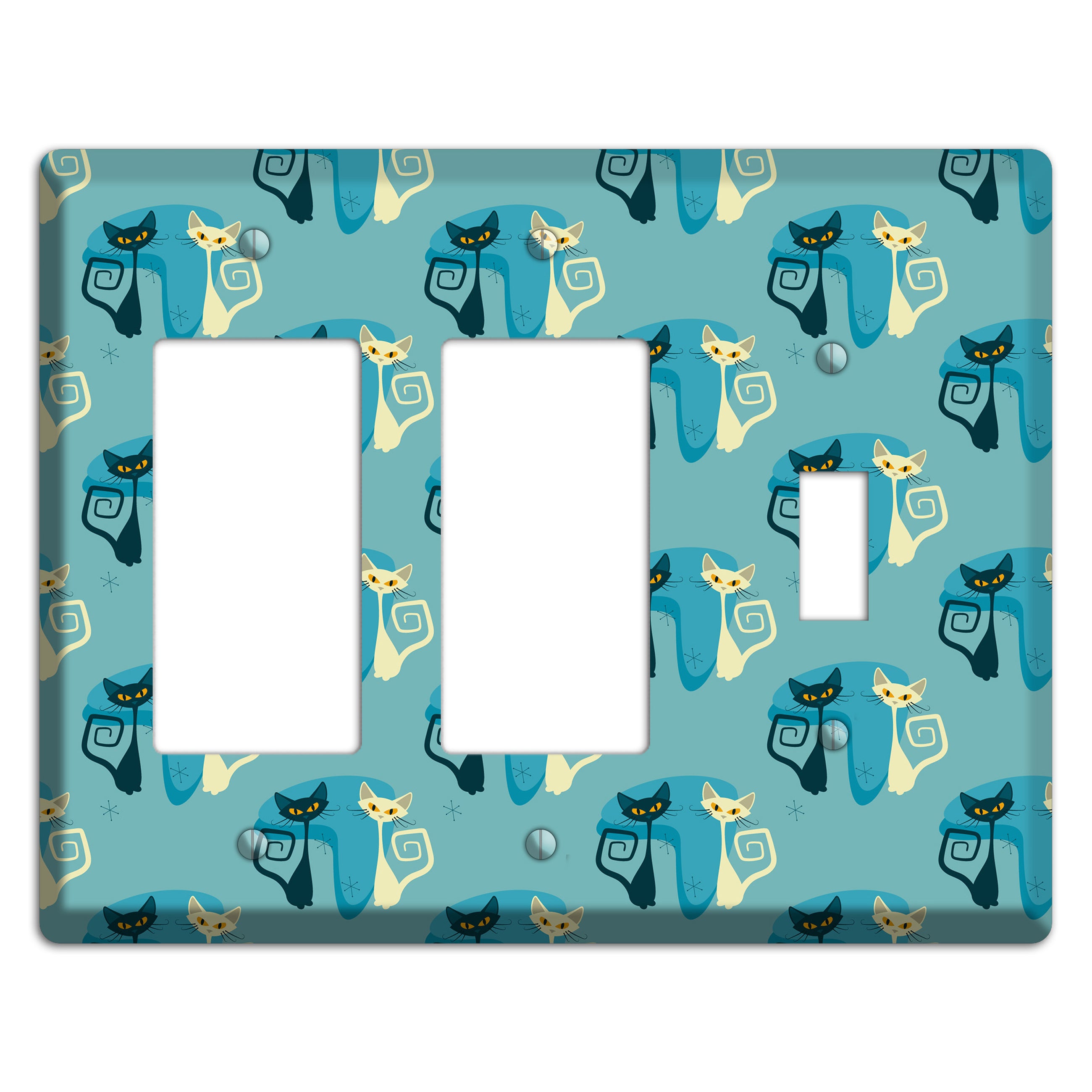 Adorable Kitties 2 Rocker / Toggle Wallplate