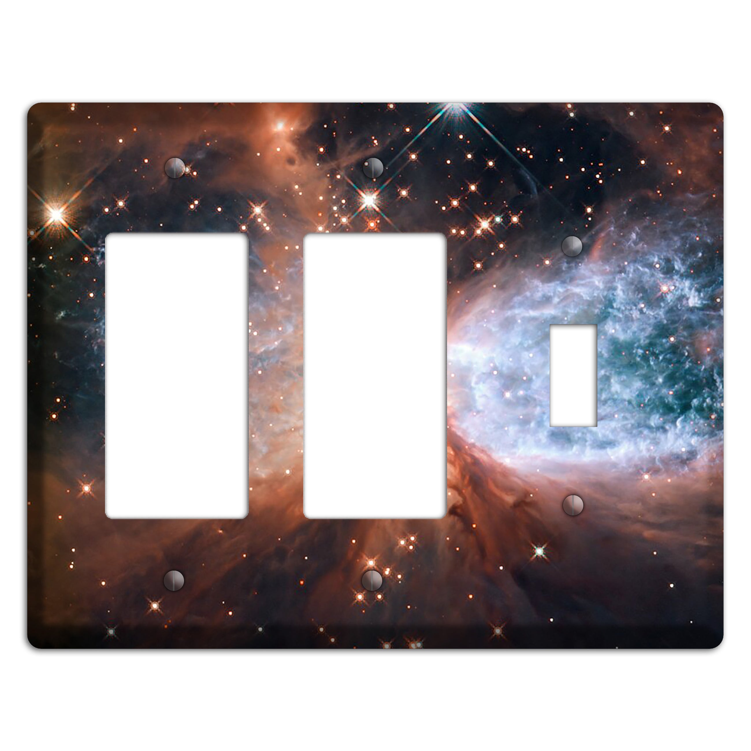 star-forming 2 Rocker / Toggle Wallplate