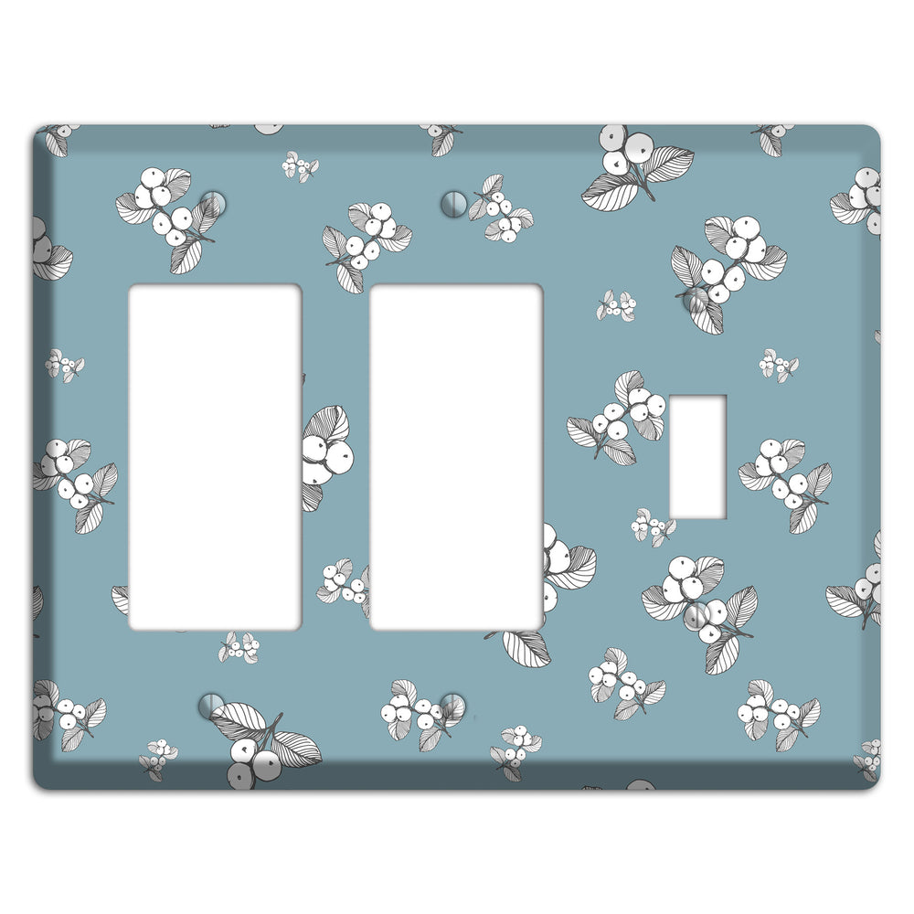 Wildlife Berry Bloom 2 Rocker / Toggle Wallplate