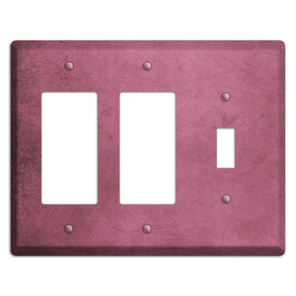Coral Tree Vintage Grunge 2 Rocker / Toggle Wallplate