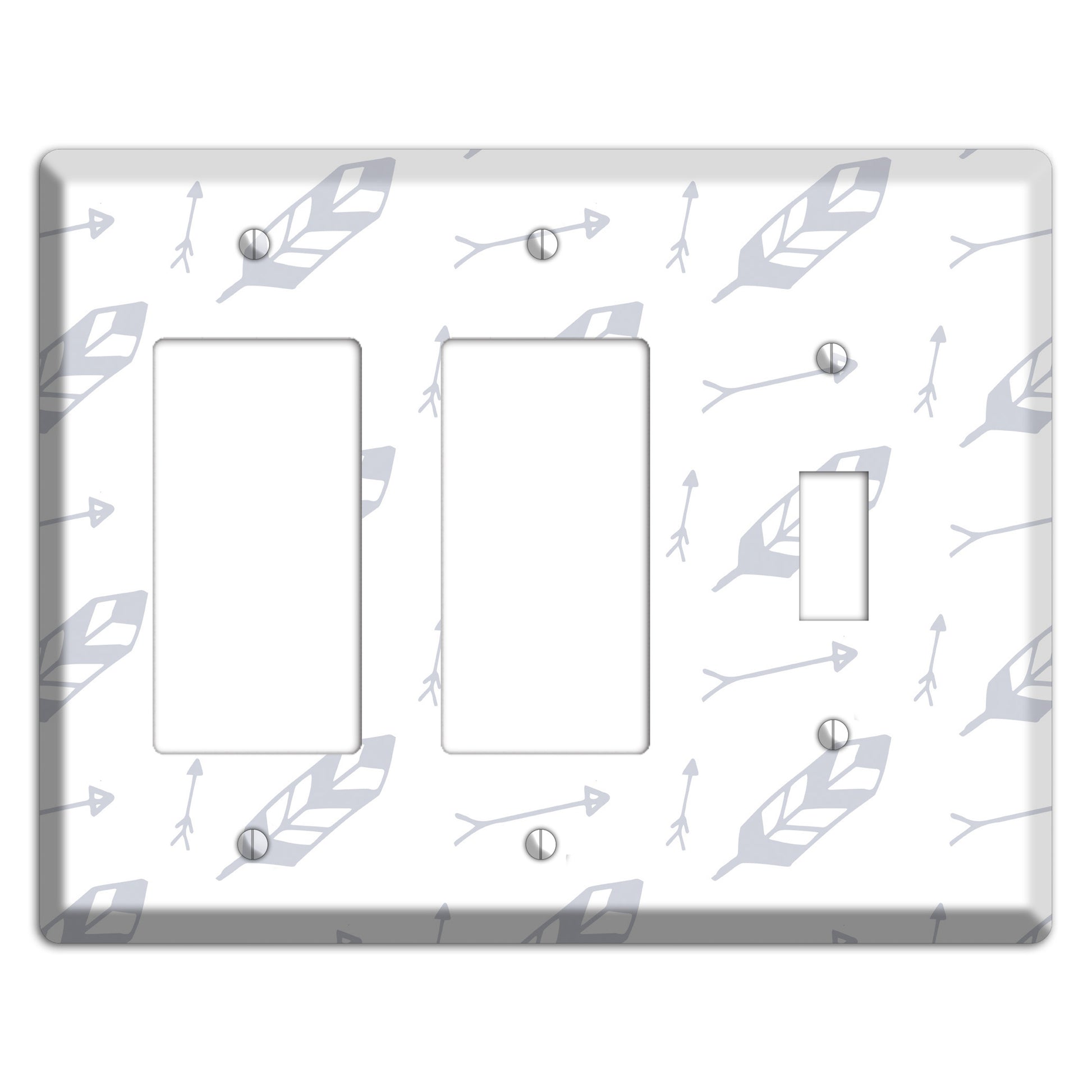 Abstract 22 2 Rocker / Toggle Wallplate