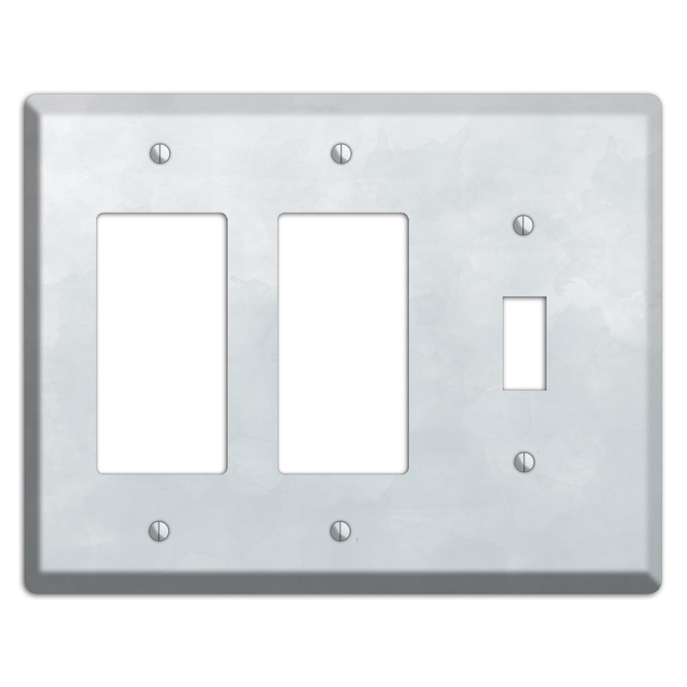 Gray Ombre 2 Rocker / Toggle Wallplate