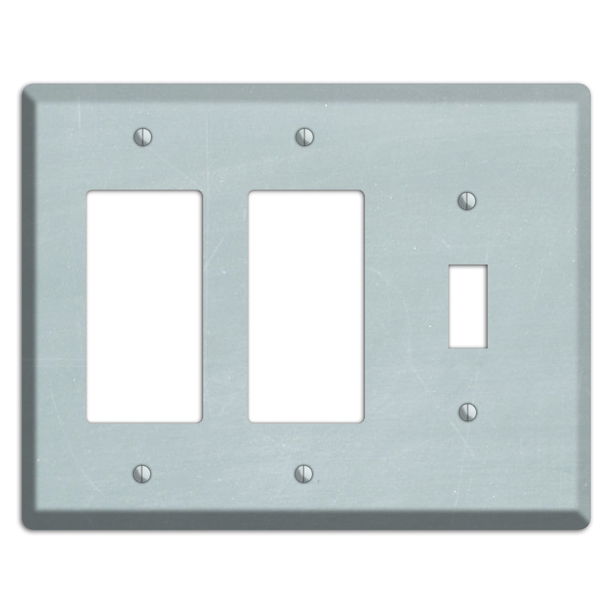 Chalk Light Blue 2 Rocker / Toggle Wallplate