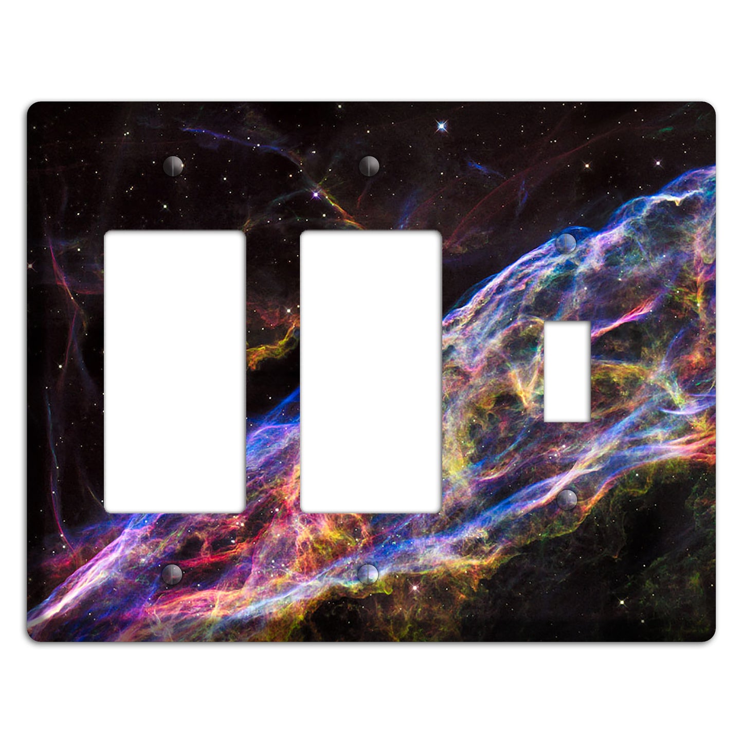 Veil Nebula 2 Rocker / Toggle Wallplate