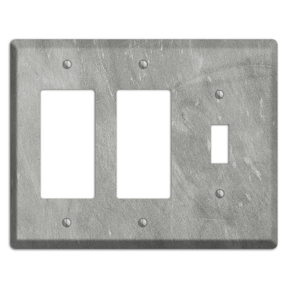 Chalk Grey 2 Rocker / Toggle Wallplate