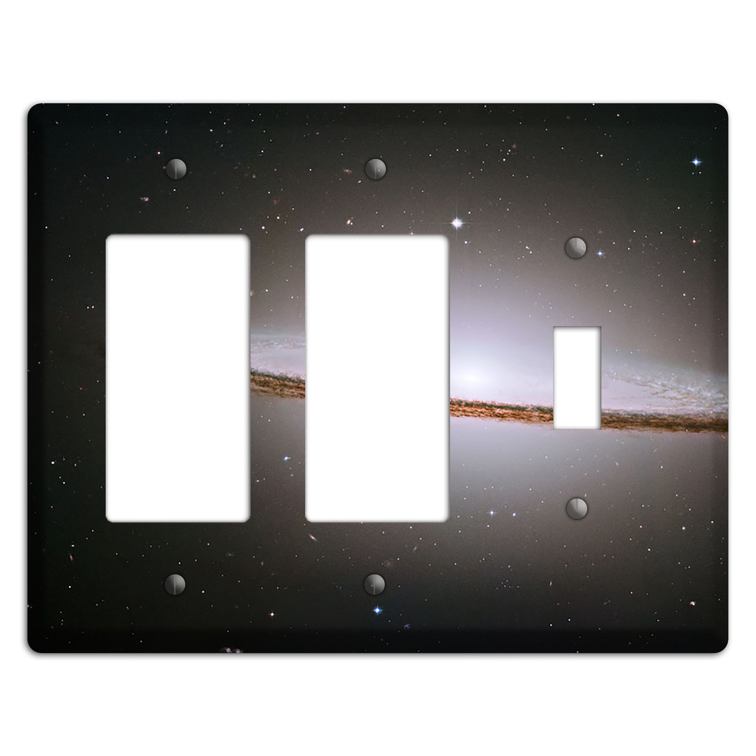Sombrero Galaxy 2 Rocker / Toggle Wallplate