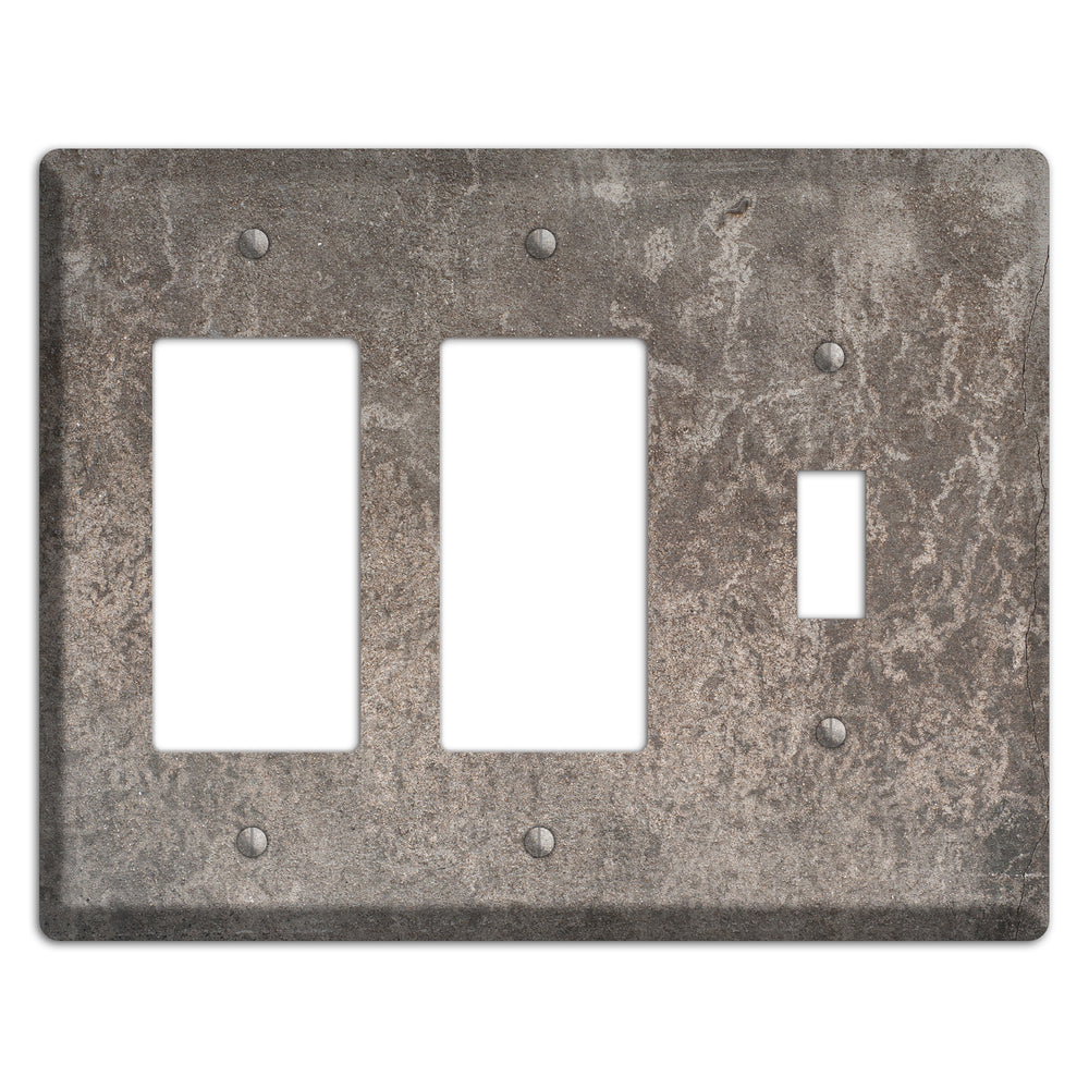 Old Concrete 1 2 Rocker / Toggle Wallplate