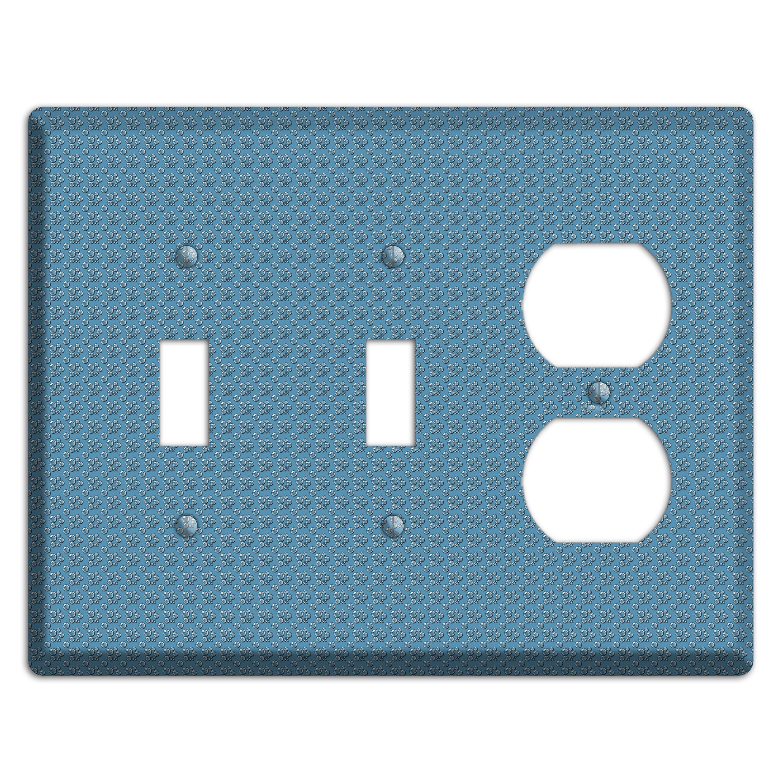 Blue Bubbles 2 Toggle / Duplex Wallplate