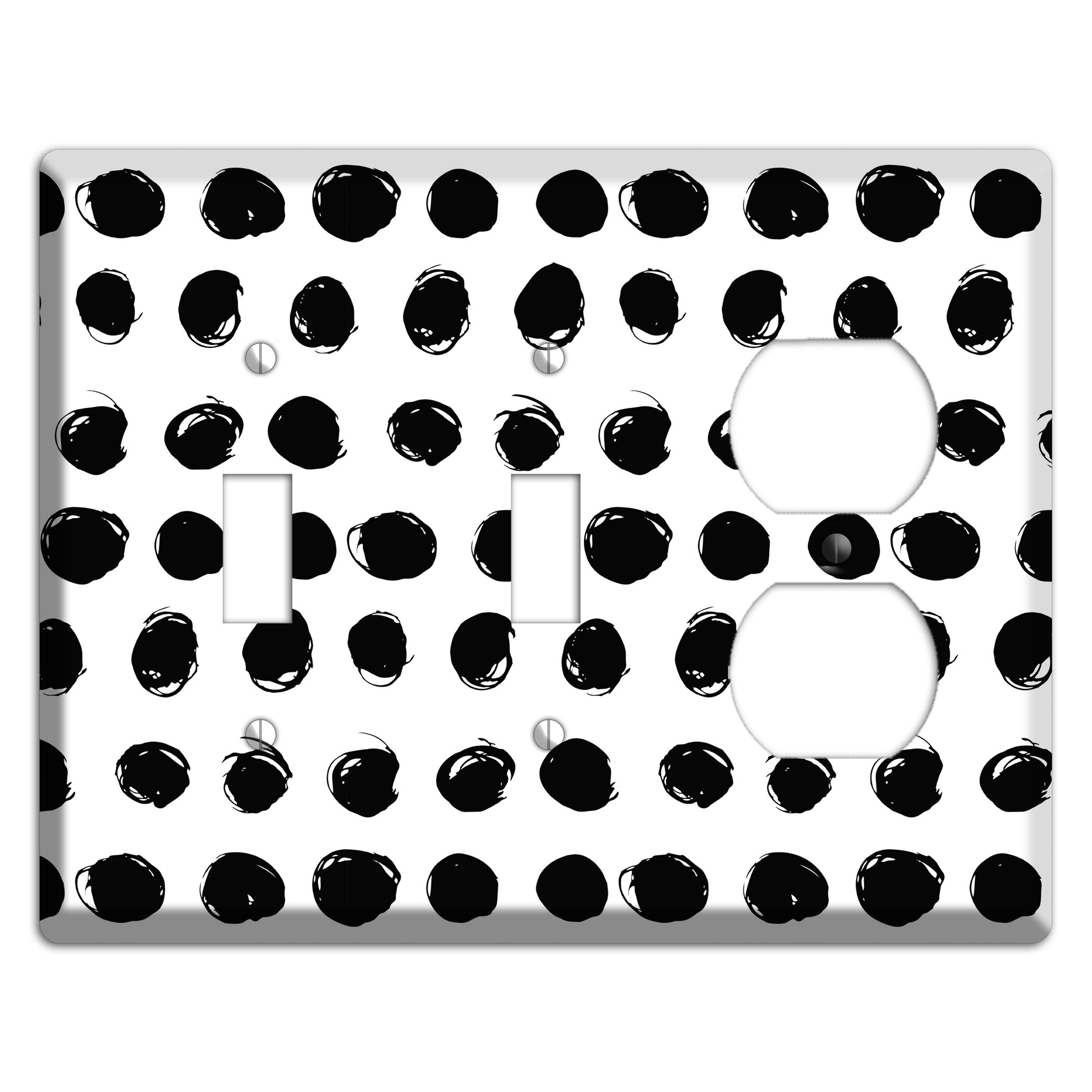 Ink Drops 9 2 Toggle / Duplex Wallplate