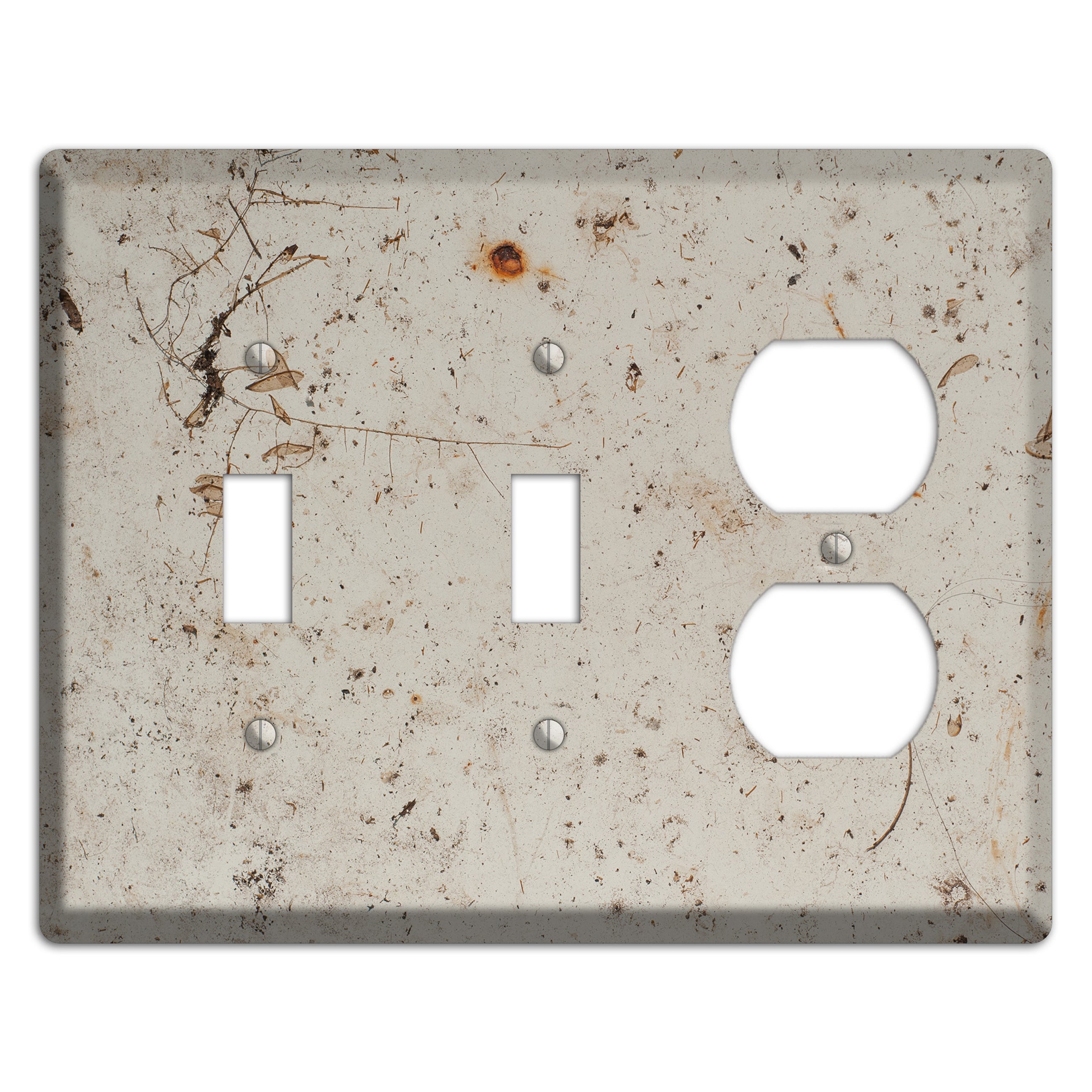 Spotted Concrete 2 Toggle / Duplex Wallplate