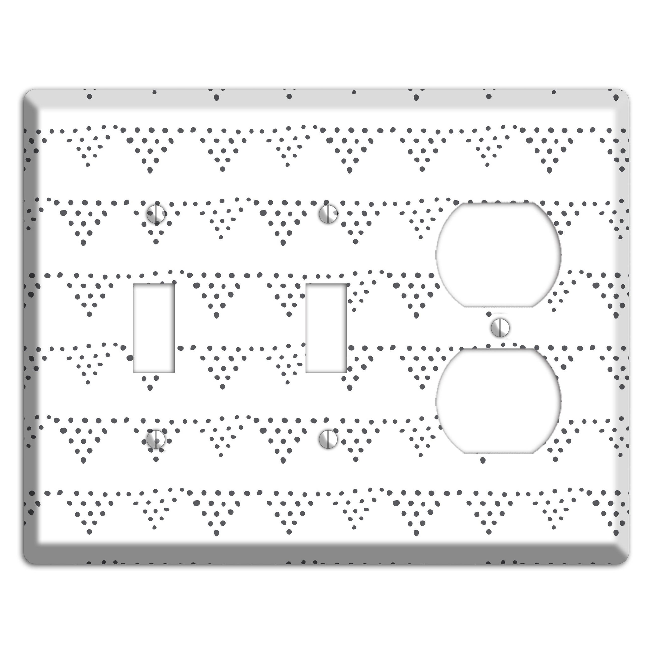Abstract 16 2 Toggle / Duplex Wallplate