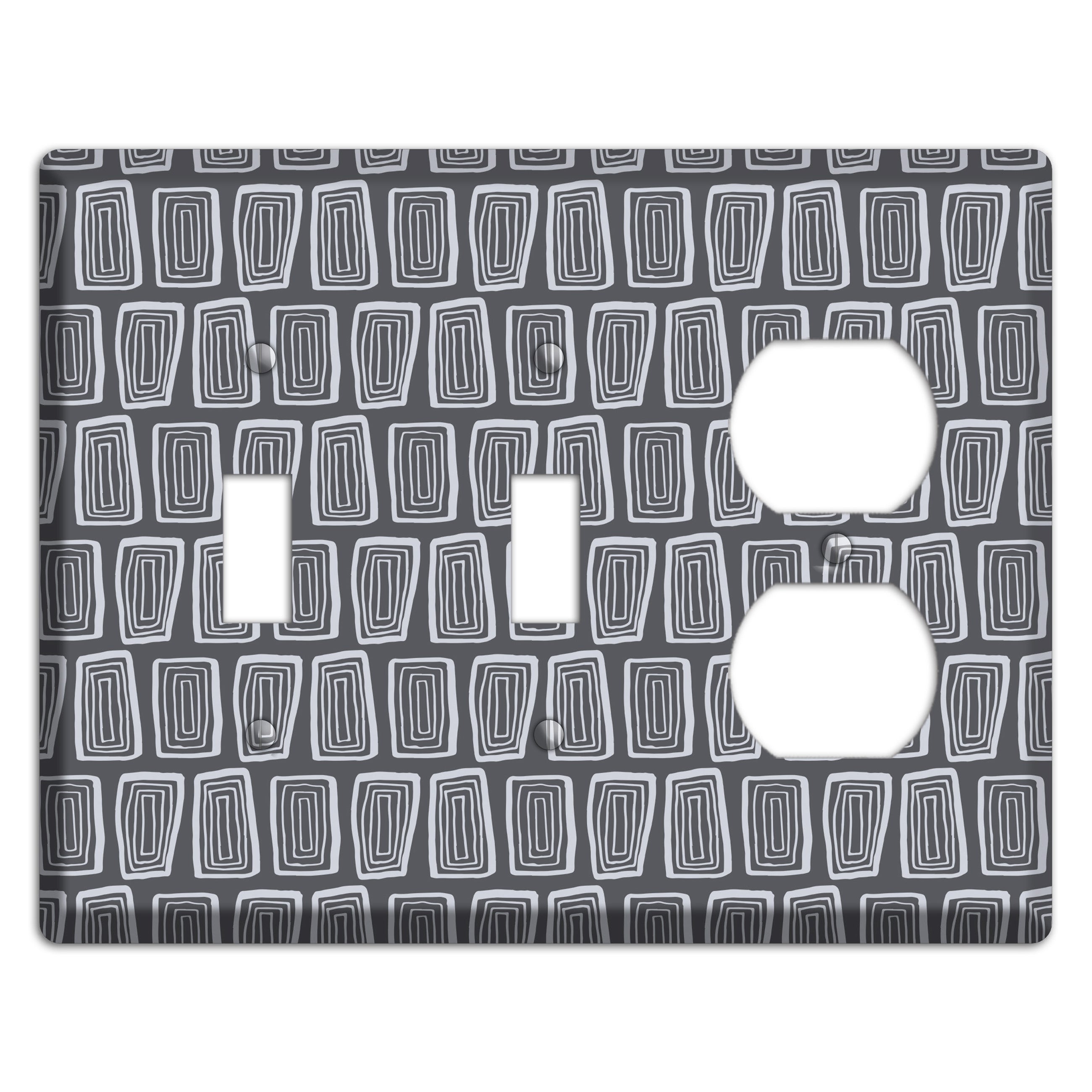 Abstract 1 2 Toggle / Duplex Wallplate