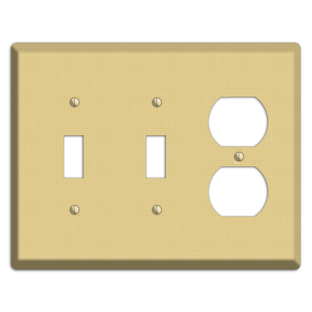 Khaki Weave 2 Toggle / Duplex Wallplate