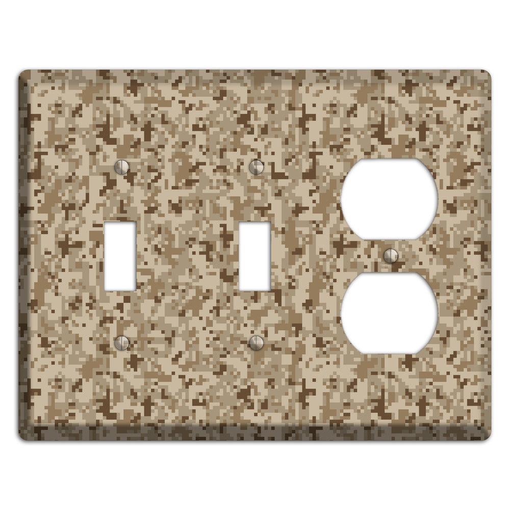 Desert Camo 2 Toggle / Duplex Wallplate