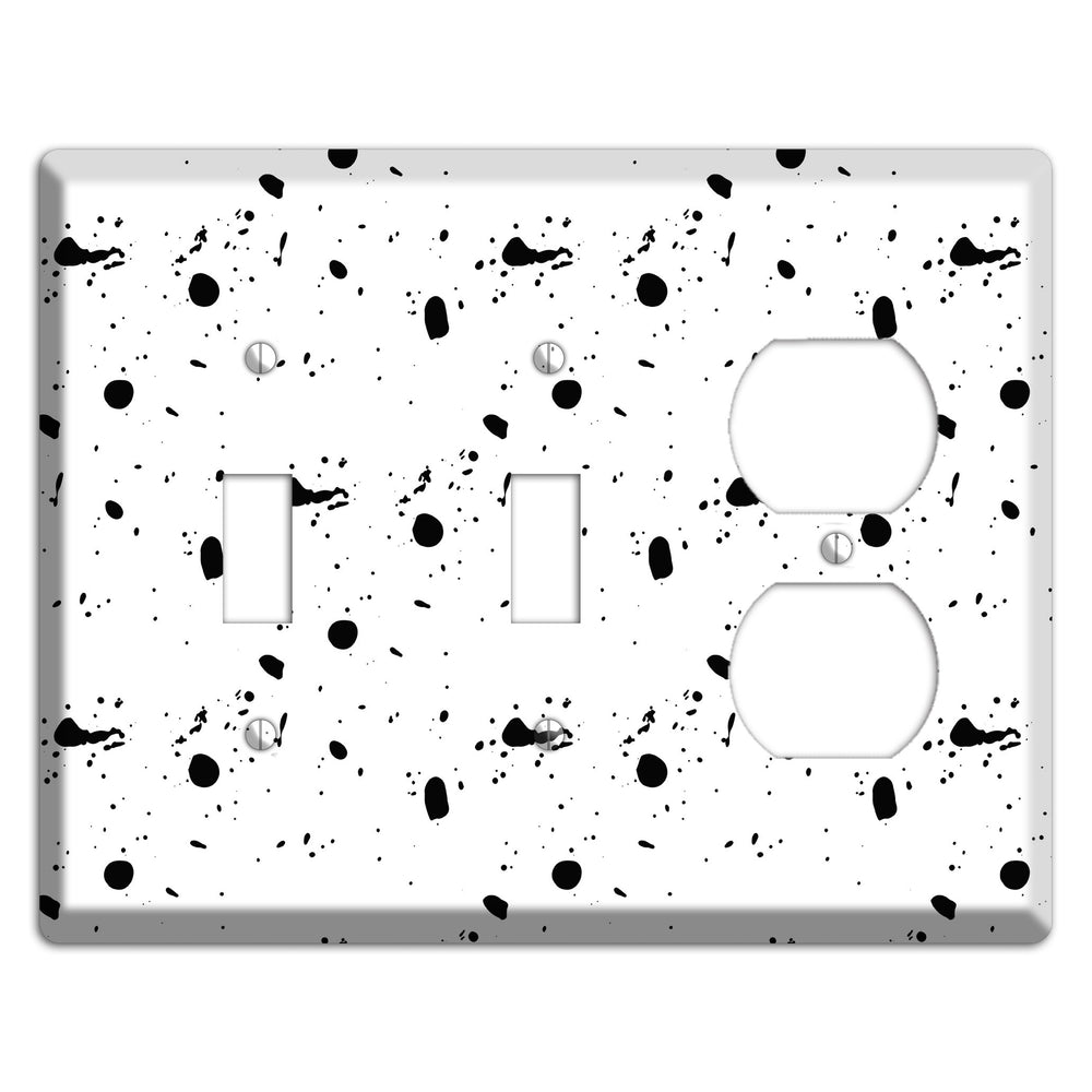 Ink Drops 3 2 Toggle / Duplex Wallplate