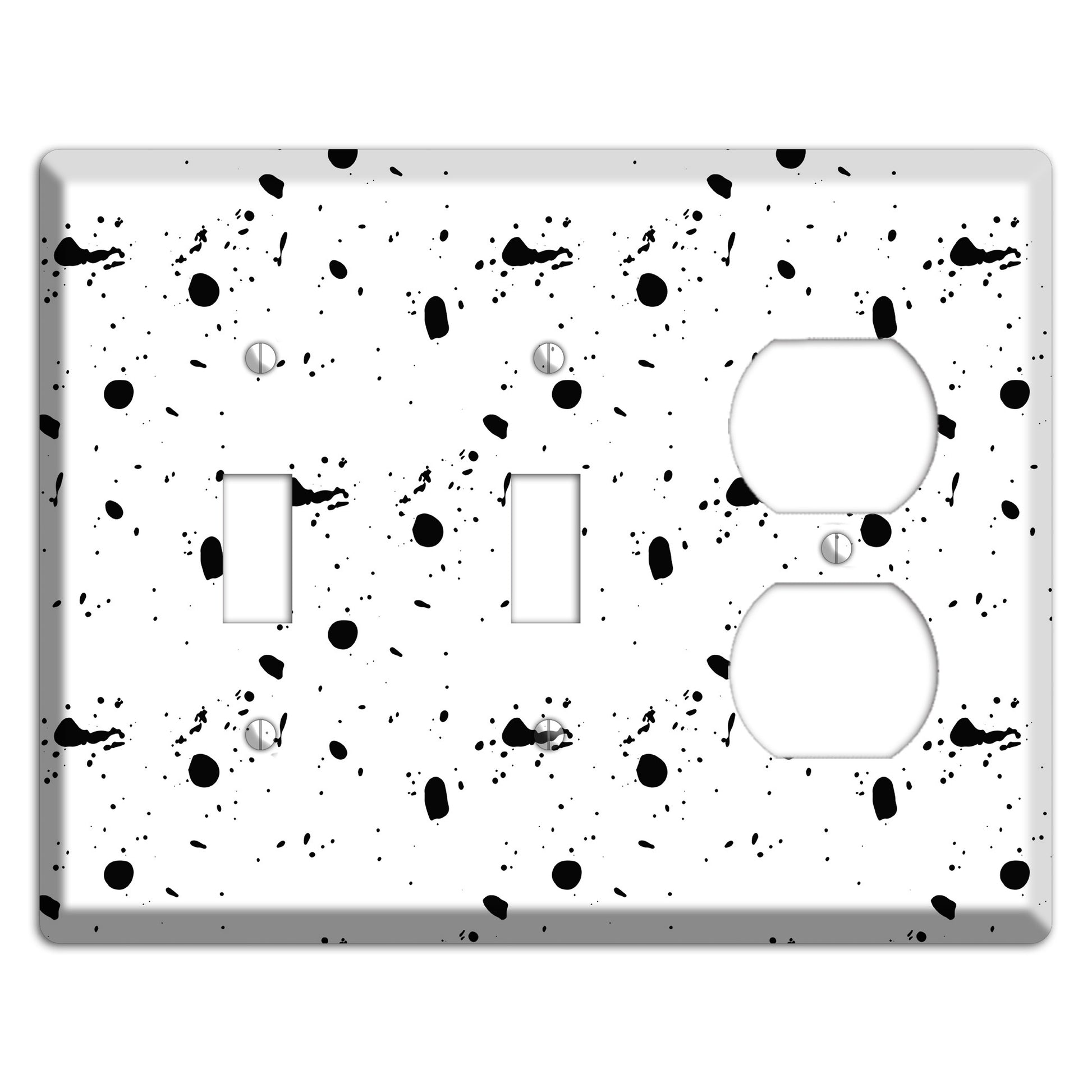 Ink Drops 3 2 Toggle / Duplex Wallplate