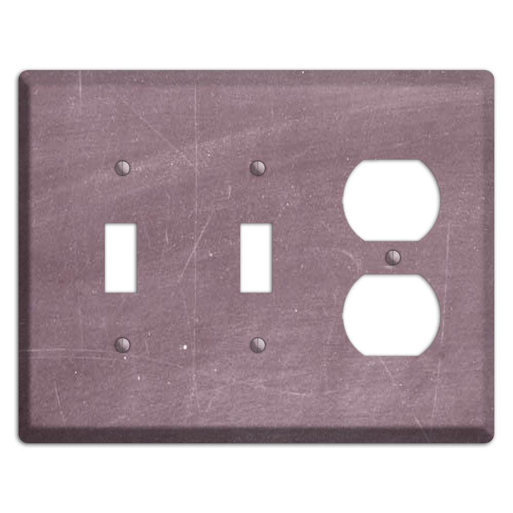Chalk Maroon 2 Toggle / Duplex Wallplate