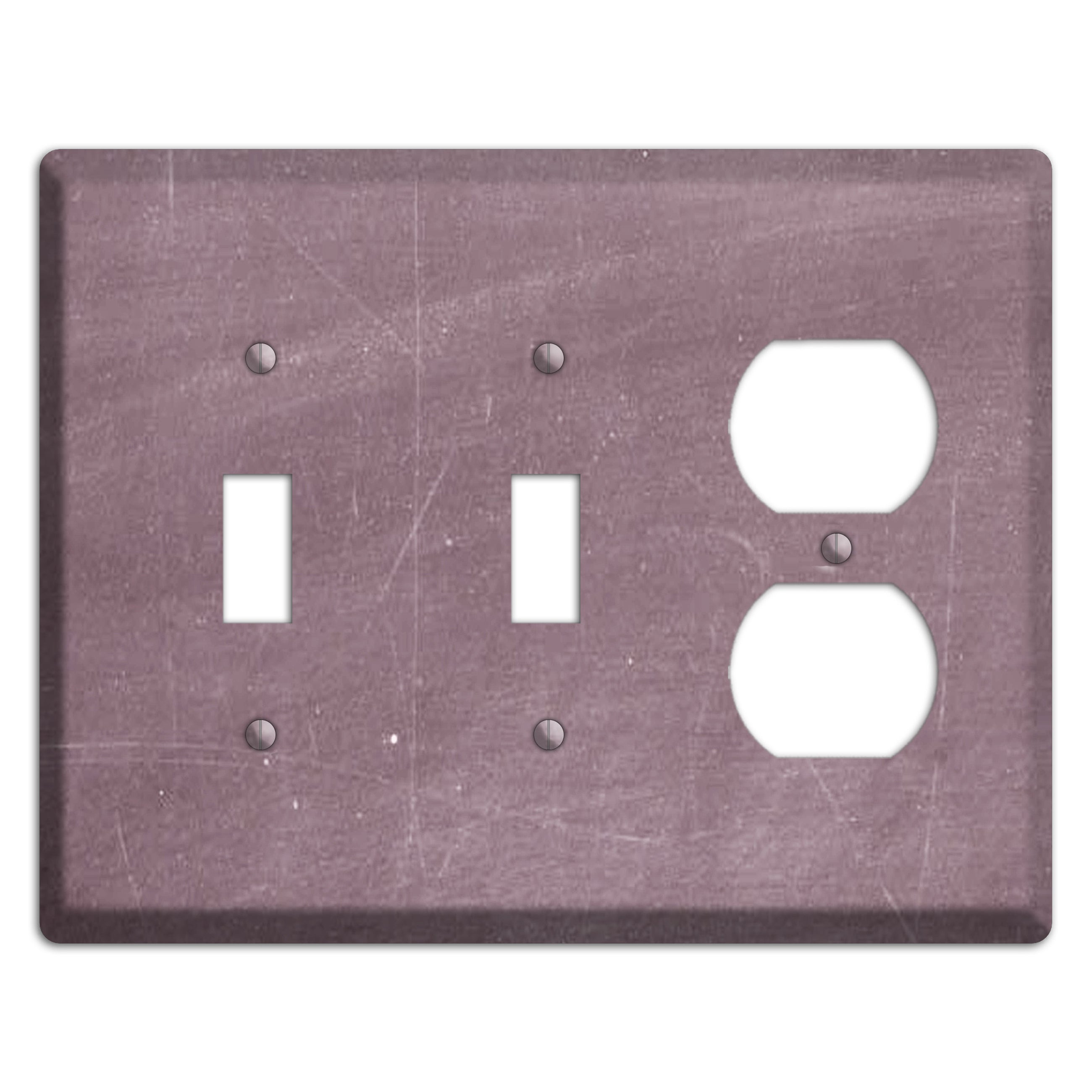 Chalk Maroon 2 Toggle / Duplex Wallplate
