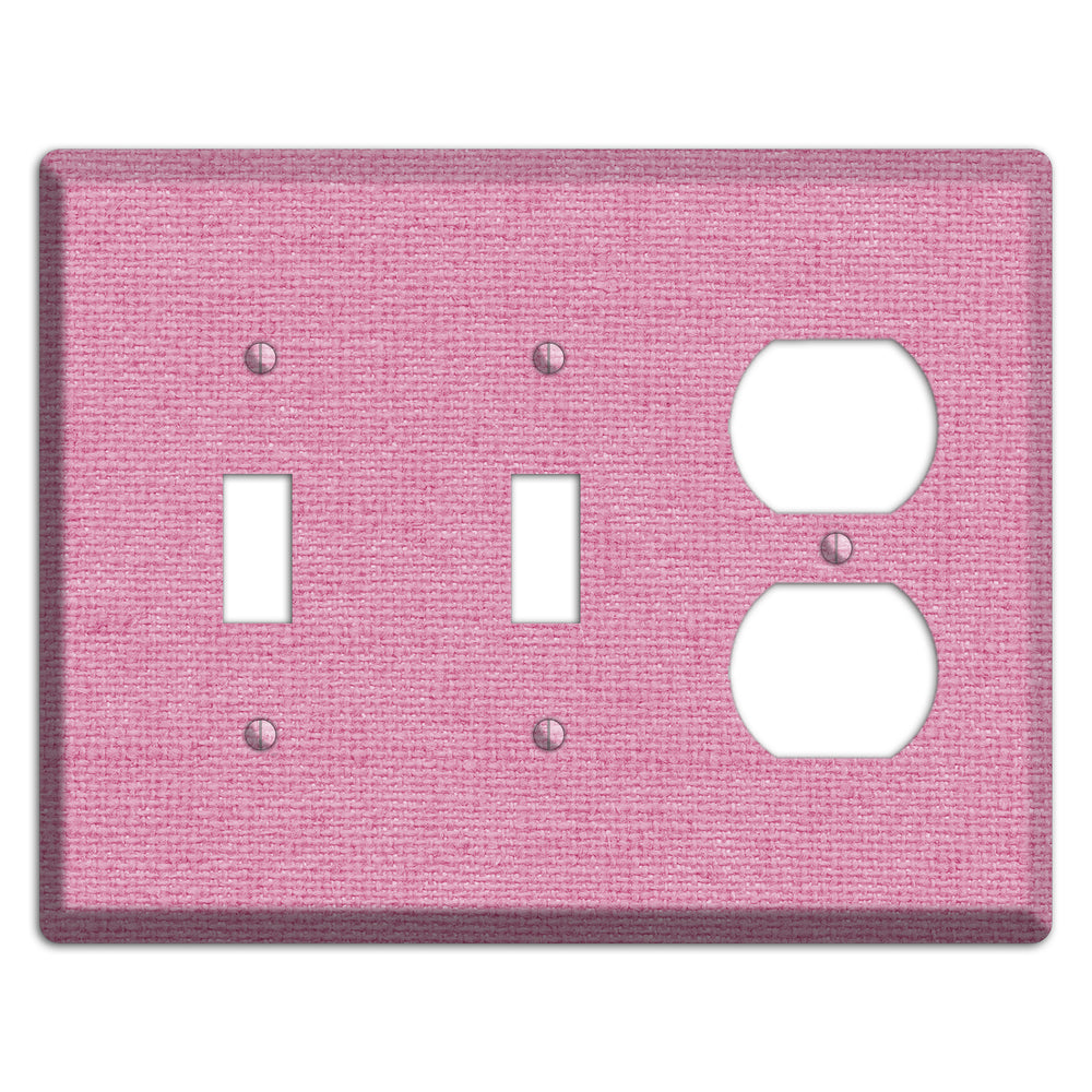 Gamboge Pink Texture 2 Toggle / Duplex Wallplate