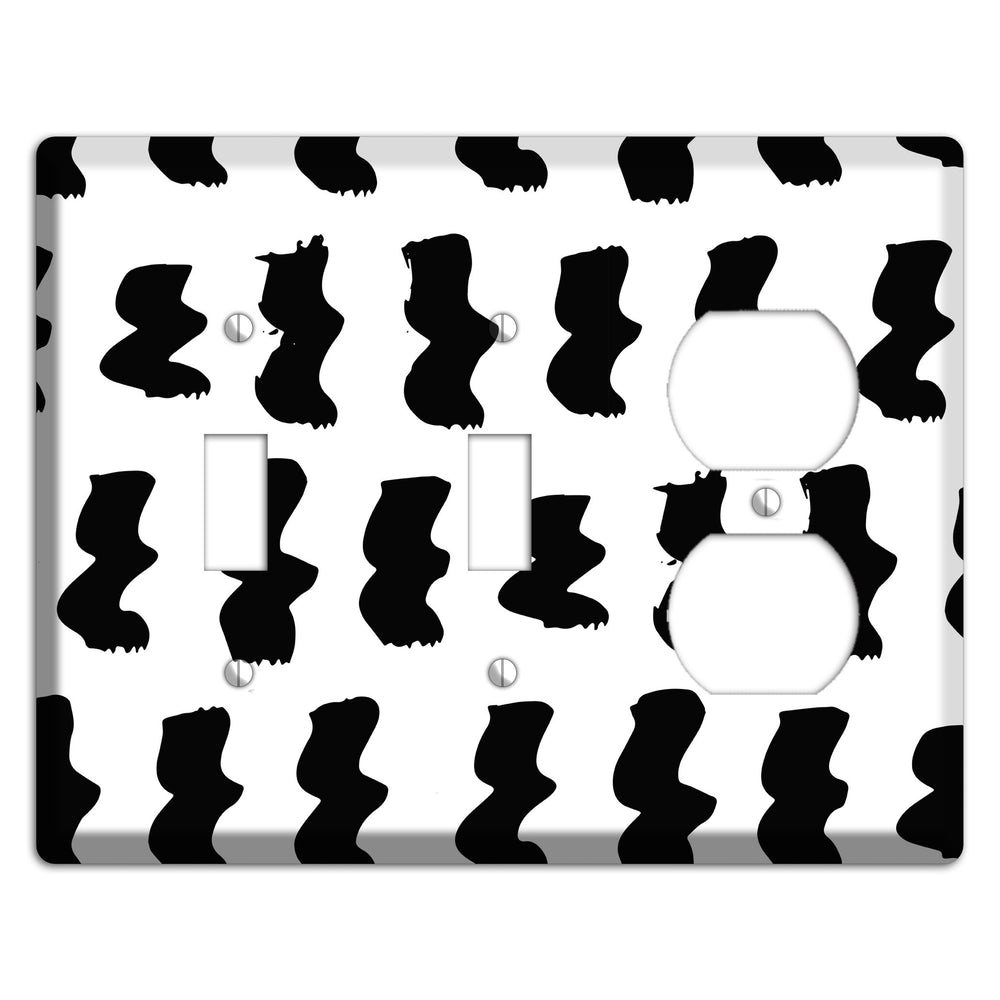 Ink Brushstrokes 5 2 Toggle / Duplex Wallplate
