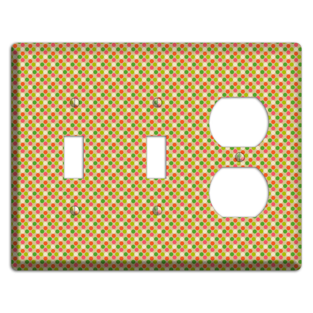 Yellow Plaid 2 Toggle / Duplex Wallplate