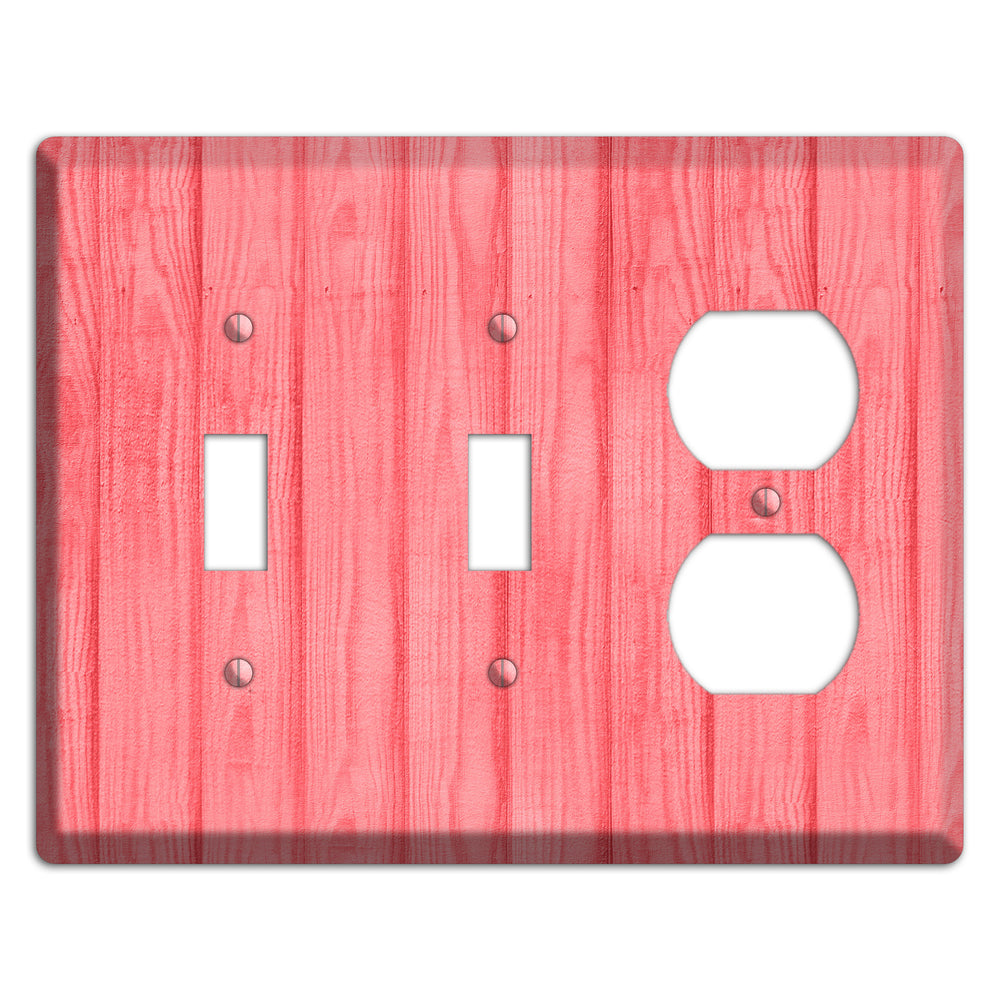 Geraldine Soft Coral 2 Toggle / Duplex Wallplate