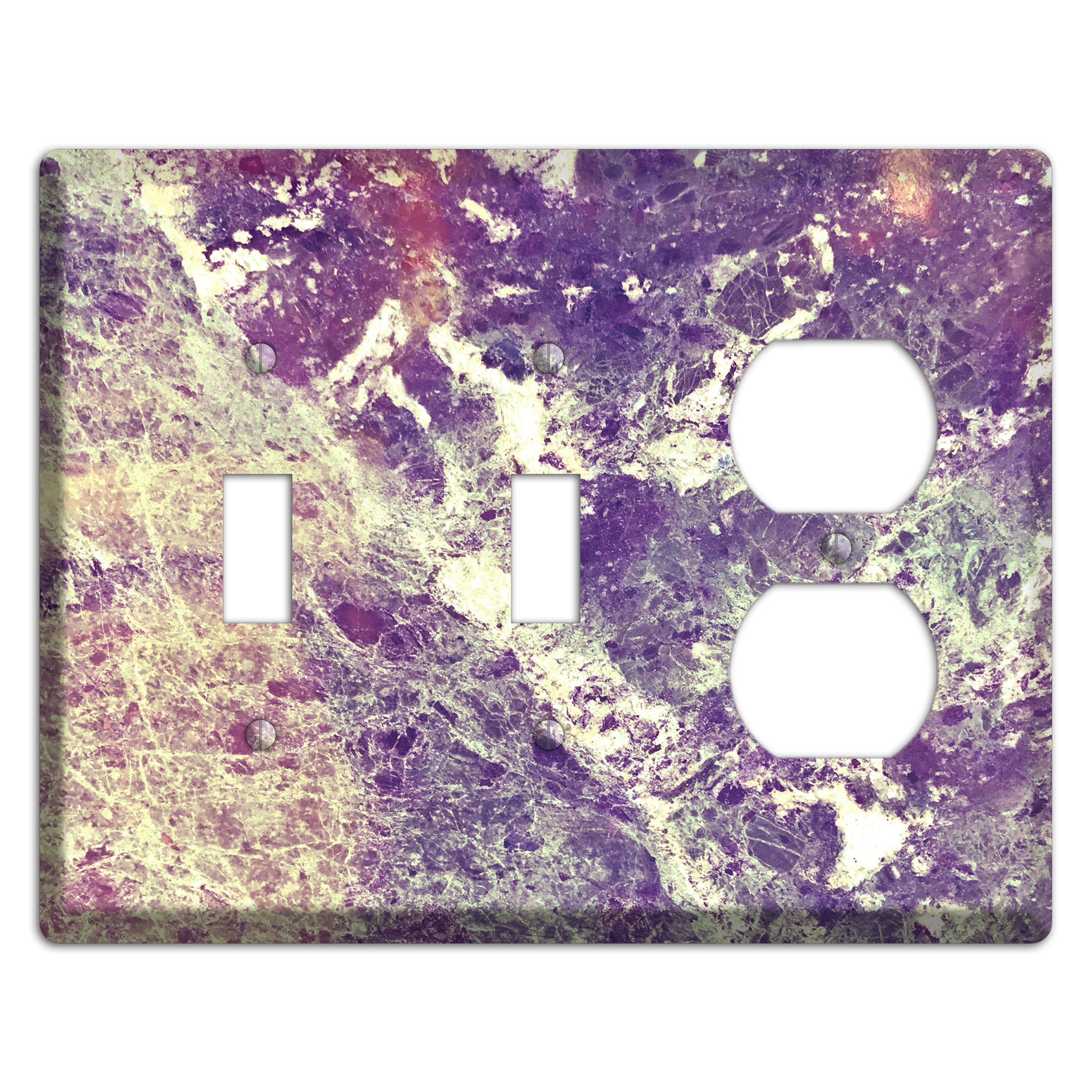 Mamba Marble 2 Toggle / Duplex Wallplate